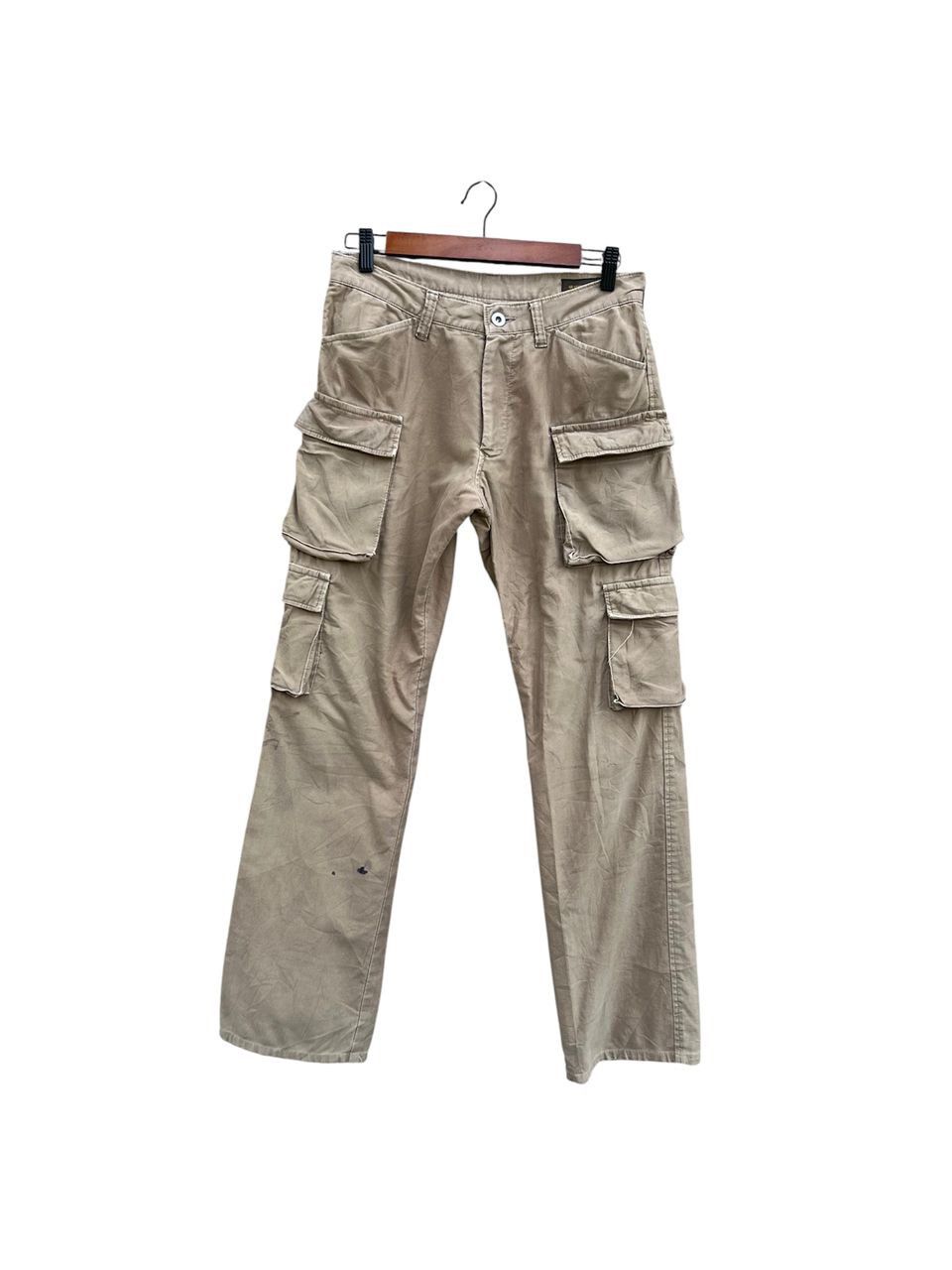 Japanese Brand Studio Oribe Cargo Bondage Pants Waist 28" Size US 28 / EU 44 - 1 Thumbnail