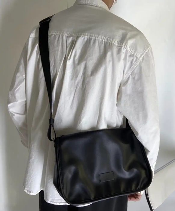Bag Fashion y2k faux leather shoulder bag messenger bag | Grailed