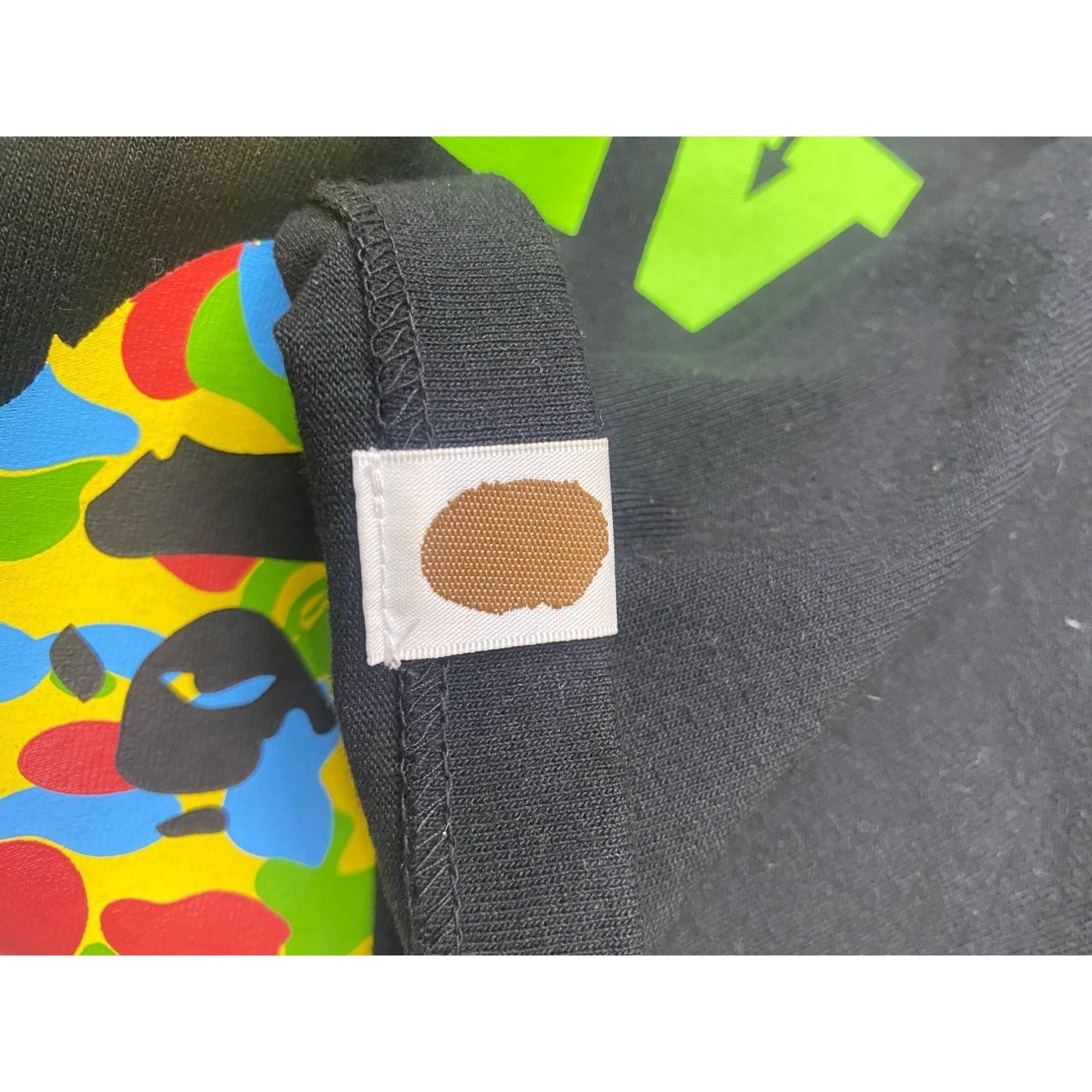 Bape BAPE X J BALVIN CAMO COLLEGE LOGO TEE BLACK SZ XL Size US XL / EU 56 / 4 - 5 Thumbnail