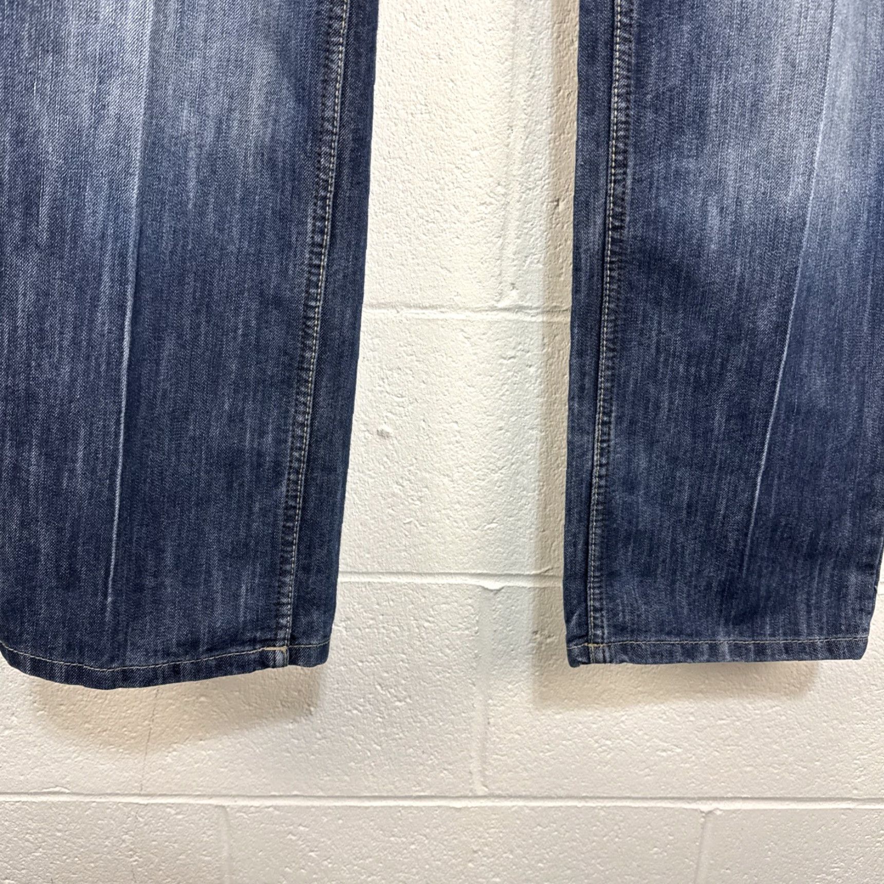 Southpole VINTAGE Southpole Jeans 34x32 Denim 5-Pocket Embroidered Baggy Y2K StreetWear Jeans Mens Size US 34 / EU 50 - 7 Thumbnail
