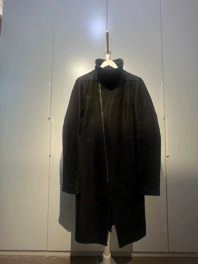 Rick Owens Rick Owens Black Wool Long Coat Size US M / EU 48-50 / 2 - 1 Thumbnail