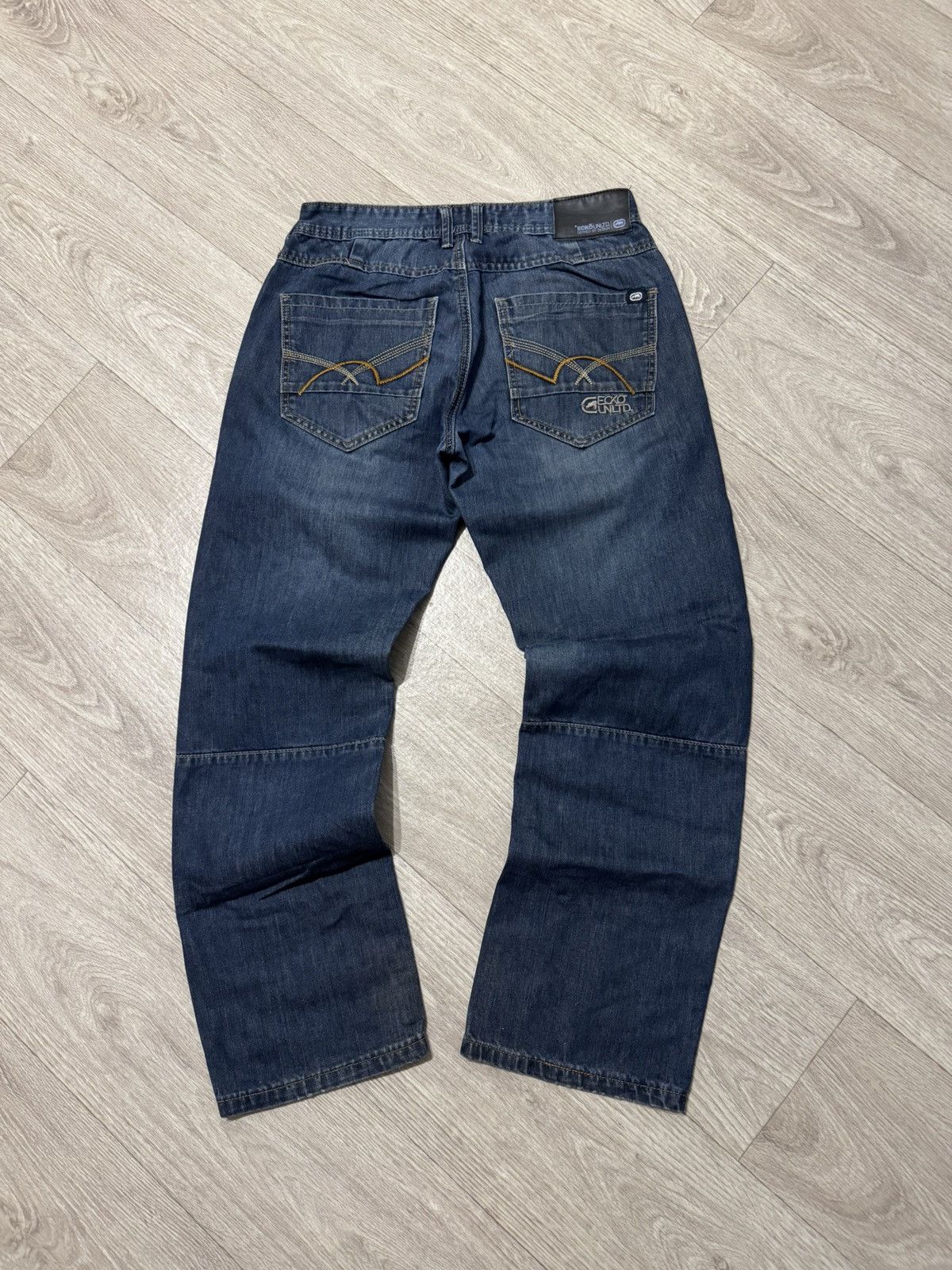 Ecko Unltd. 🔷Vintage Ecko Unltd. Crazy Jeans 90s🔷 Size US 32 / EU 48 - 1 Thumbnail