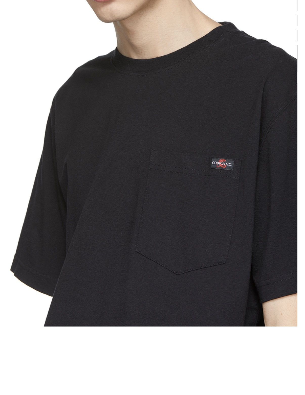 Cobra S.C. Black Cobra SC t shirt with Blue Cobra Size US L / EU 52-54 / 3 - 6 Thumbnail