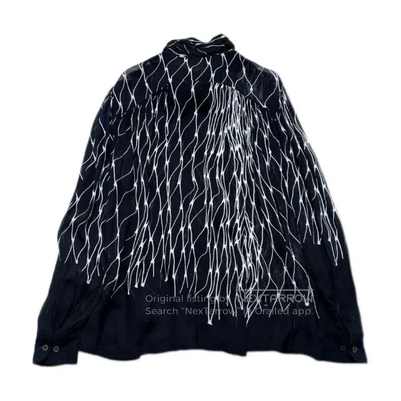 Dries Van Noten Dries Van Noten Bow Tie Print Shirt. Size US M / EU 48-50 / 2 - 2 Thumbnail