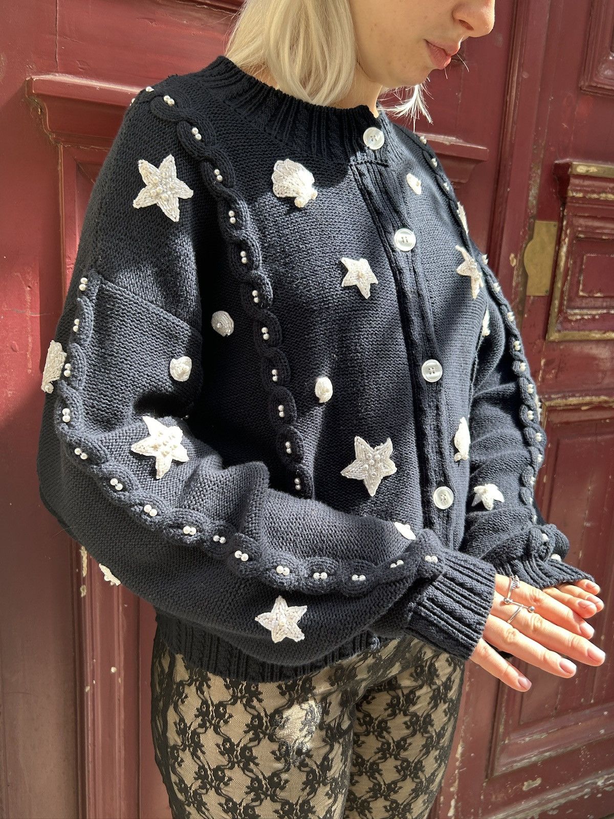 Kansai Yamamoto Super rare Japanese archival vintage Kansai Yamamoto sweater Size S / US 4 / IT 40 - 2 Thumbnail