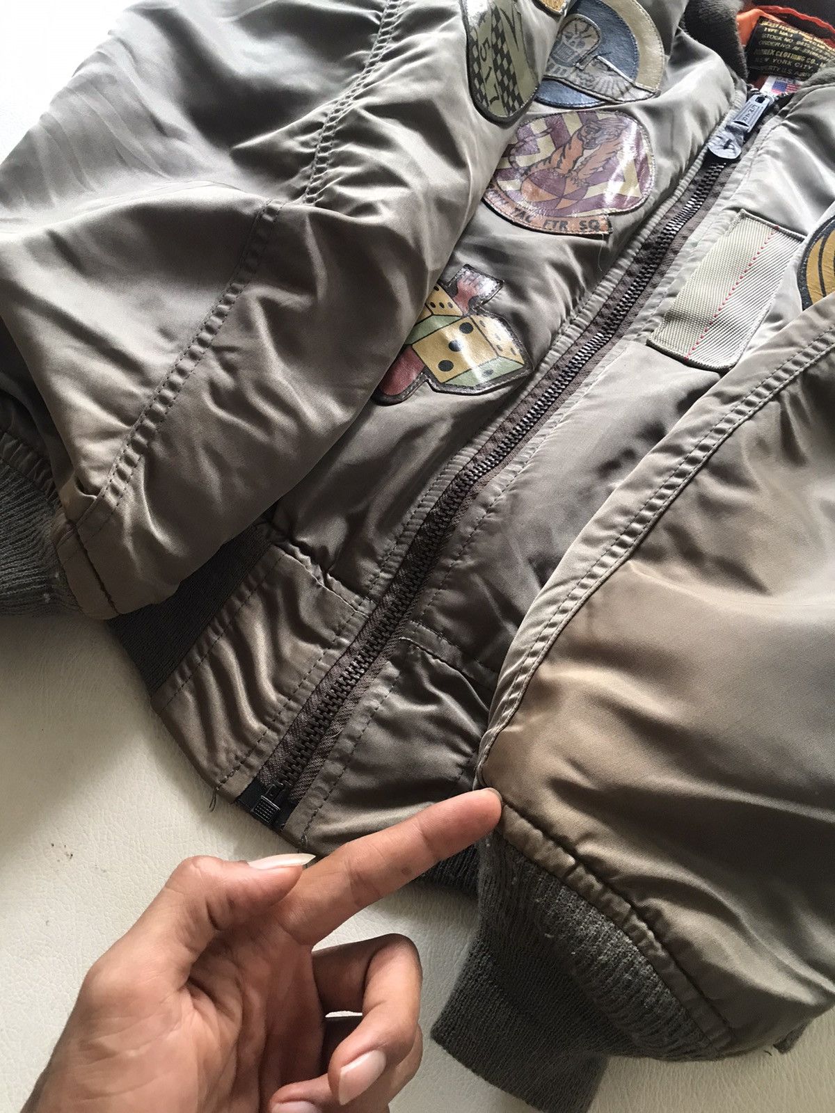 Avirex Rare Avirex Patches Ma-1 Bomber Jackets Size US M / EU 48-50 / 2 - 6 Thumbnail