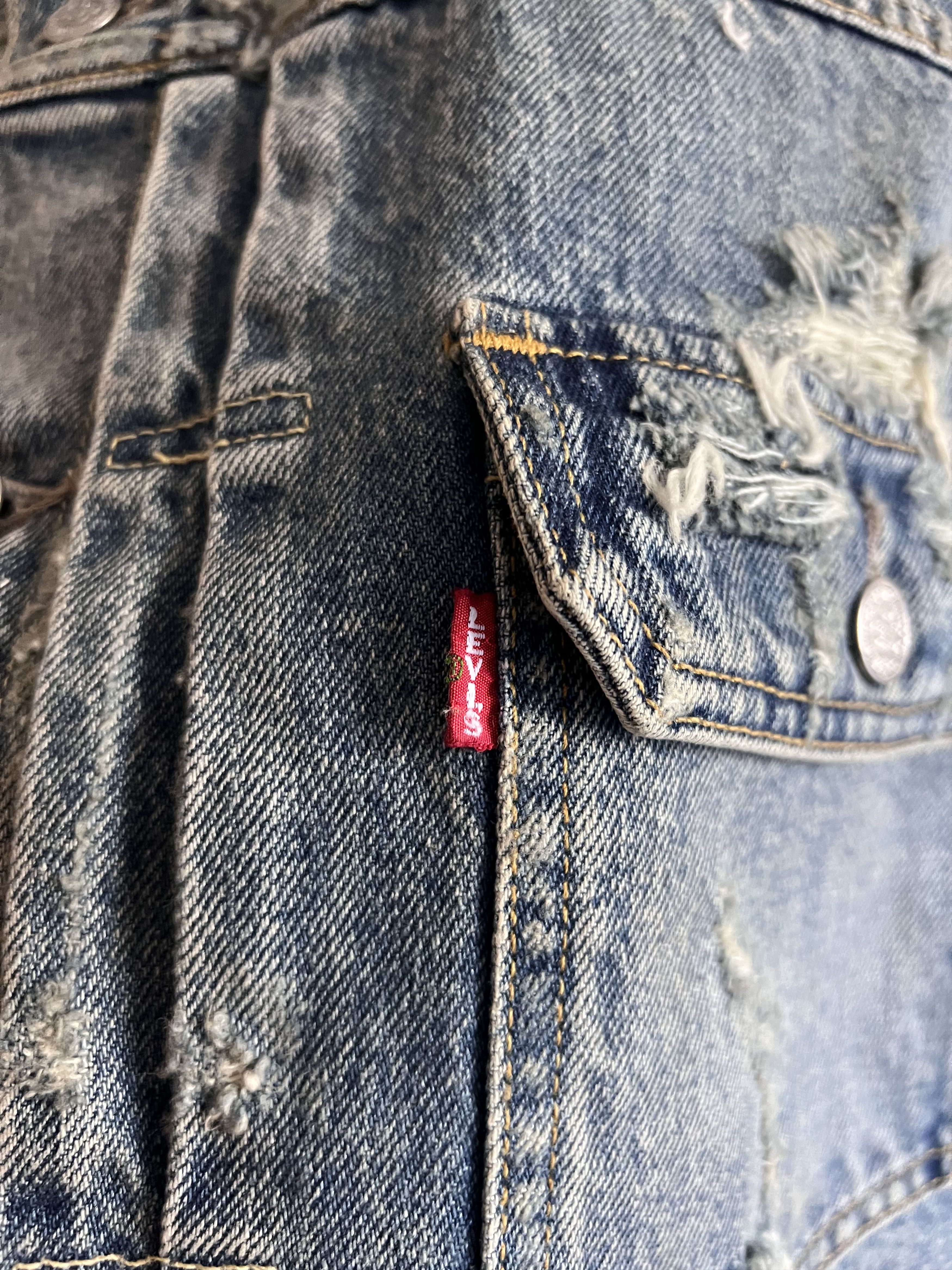 Kenzo × Levi's Levi's KENZO Type II Denim Trucker Jacket Size US L / EU 52-54 / 3 - 5 Thumbnail