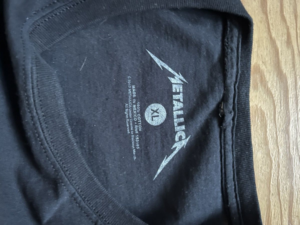 Metallica × Vintage Vintage Metallica T-shirt Size US XL / EU 56 / 4 - 4 Thumbnail