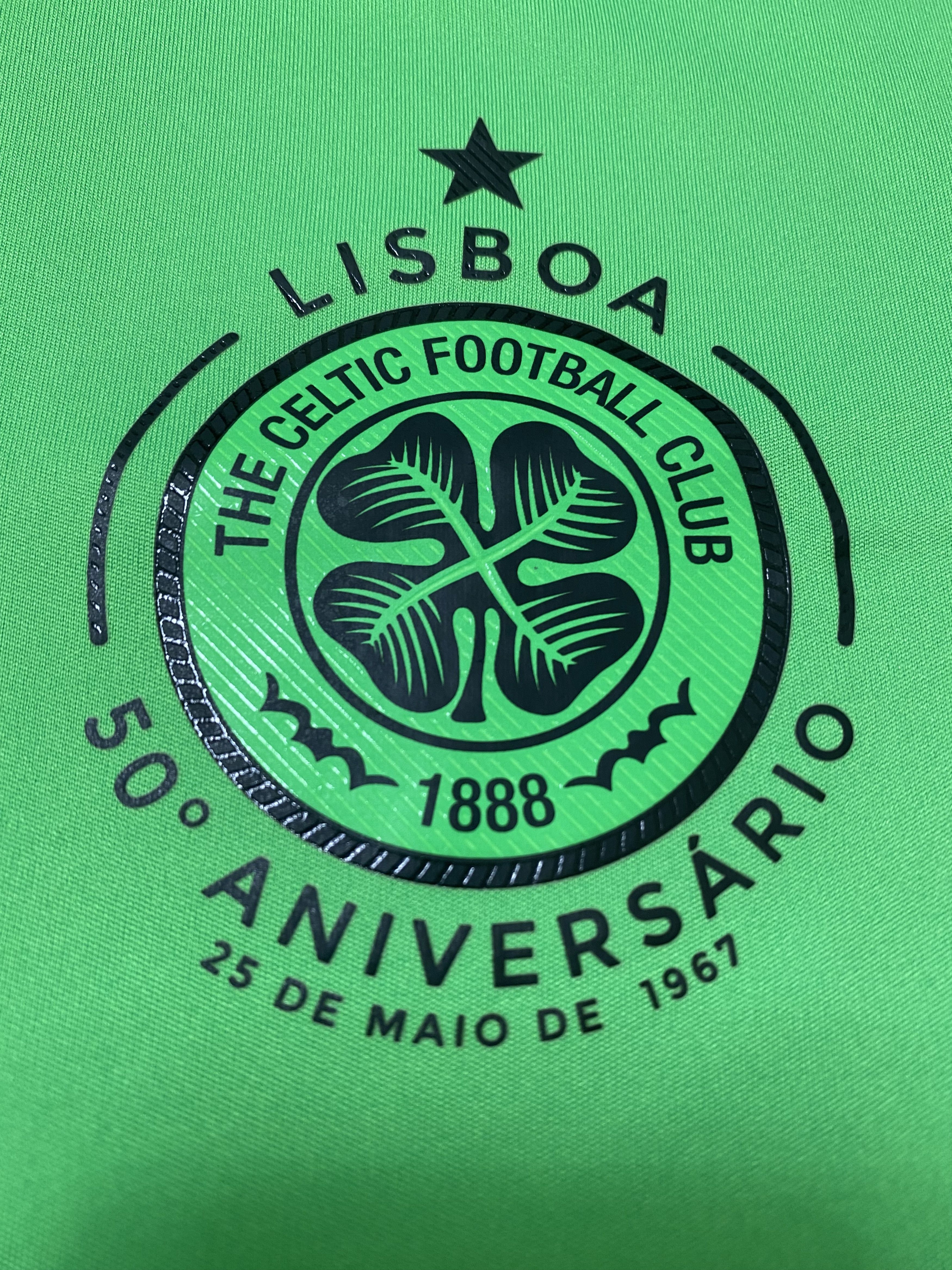New Balance CELTIC 2017 2018 AWAY SPECIAL FOOTBALL SHIRT SOCCER JERSEY Size US L / EU 52-54 / 3 - 4 Thumbnail