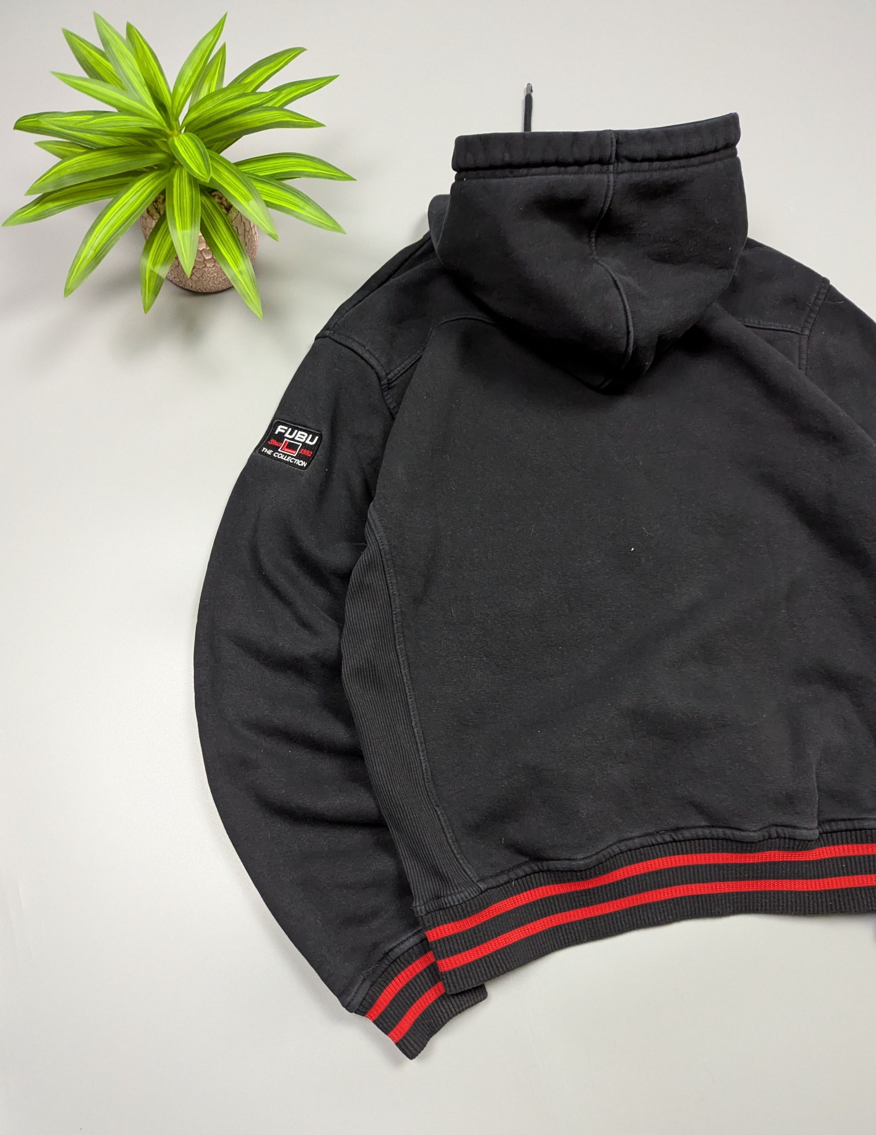 Fubu Vintage FUBU "05" Y2K Era Hoodie – Black & Red Big Logo Size US M / EU 48-50 / 2 - 16 Thumbnail