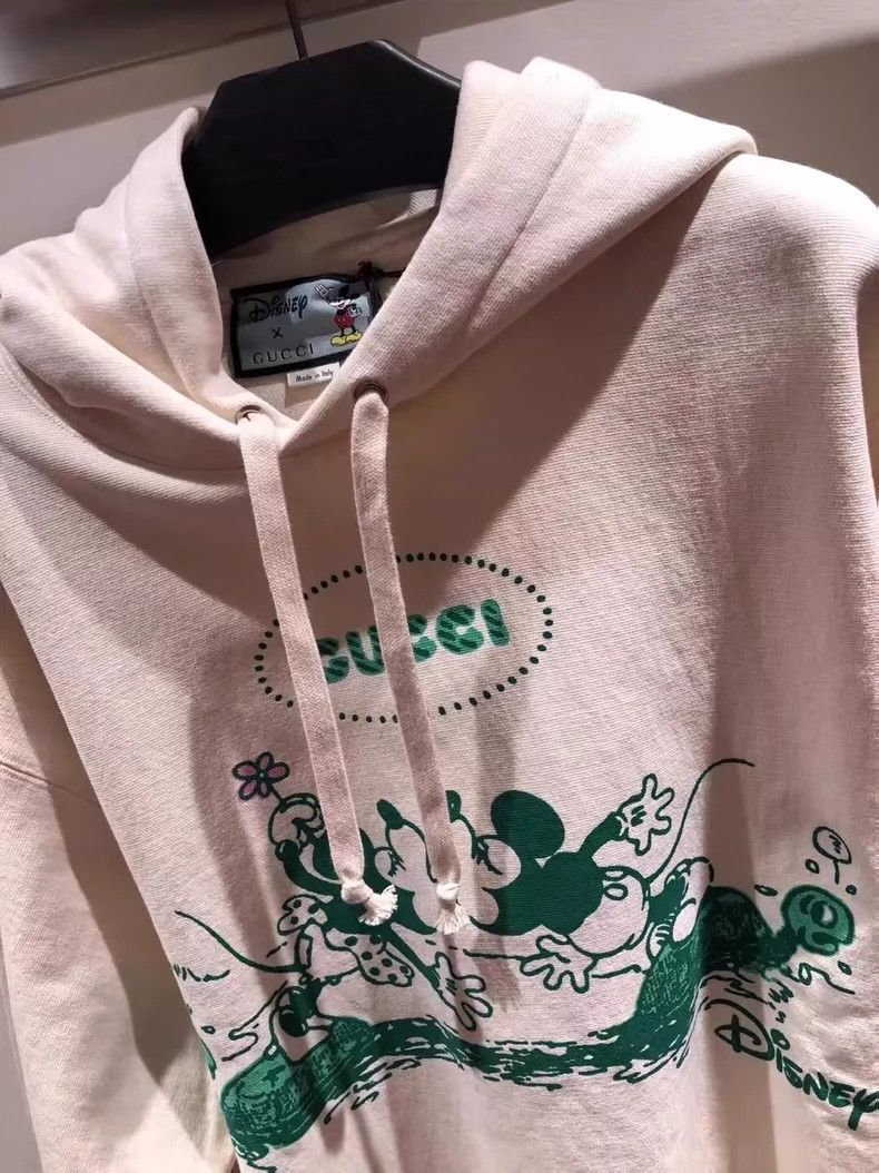 Gucci Gucci Disney Green Mickey Mouse Co-branded Cotton Mickey Sw Size US L / EU 52-54 / 3 - 7 Thumbnail