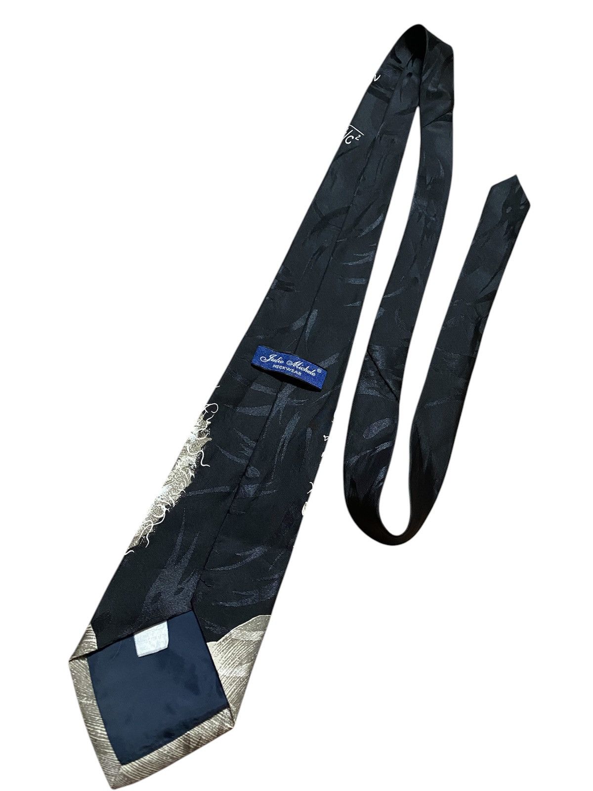 Designer Rare Albert Einstein Design Mathematical Formula Necktie Size ONE SIZE - 6 Thumbnail