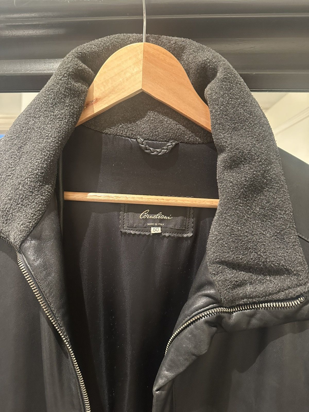 Corneliani Corneliani Leather Coat Size US M / EU 48-50 / 2 - 8 Thumbnail