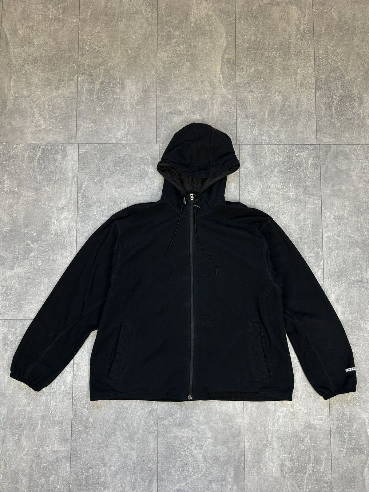Nike × Vintage Mens Vintage Nike Andre Agassi Fleece Jacket zip