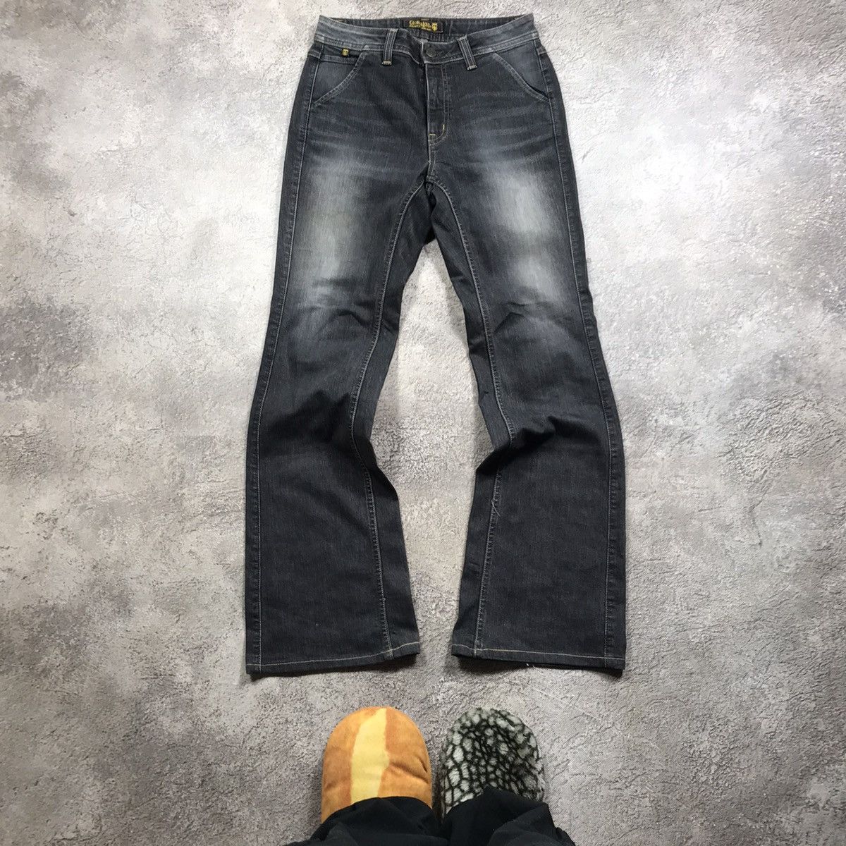 Japanese Brand vintage Faded Jeans japan distressed denim spring pants 90s Size 26" / US 2 / IT 38 - 2 Thumbnail