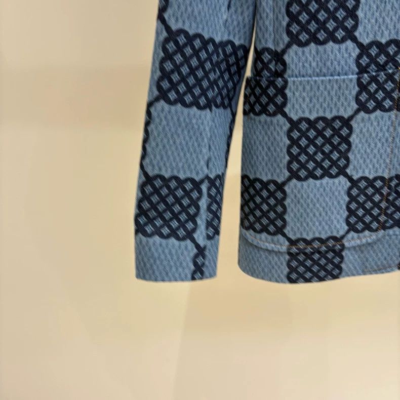 Louis Vuitton Louis Vuitton SS24 plaid print single-breasted blazer jack Size S / US 4 / IT 40 - 5 Thumbnail