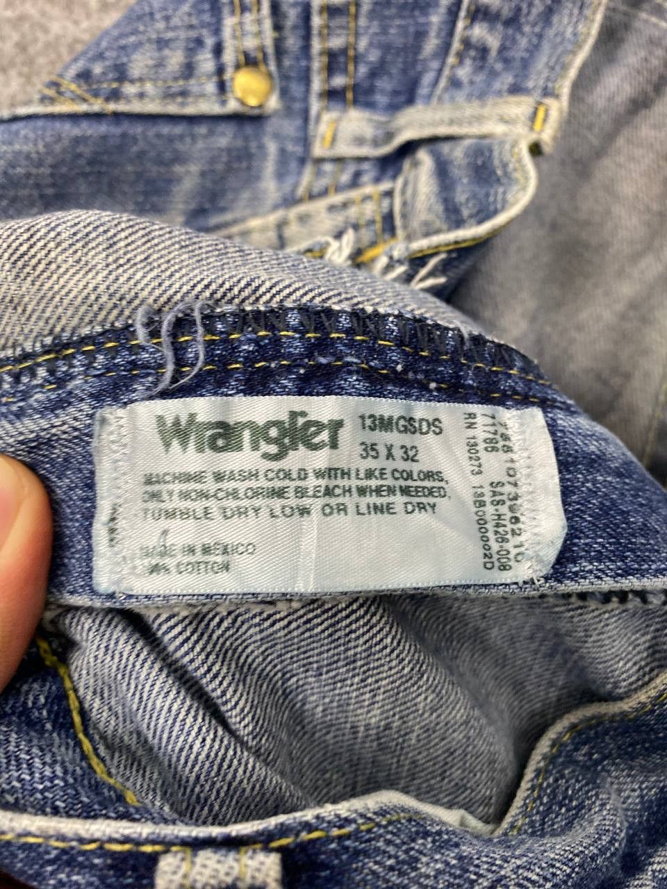 Wrangler wrangler george strait cowboy cut denim nice design Size US 36 / EU 52 - 14 Thumbnail