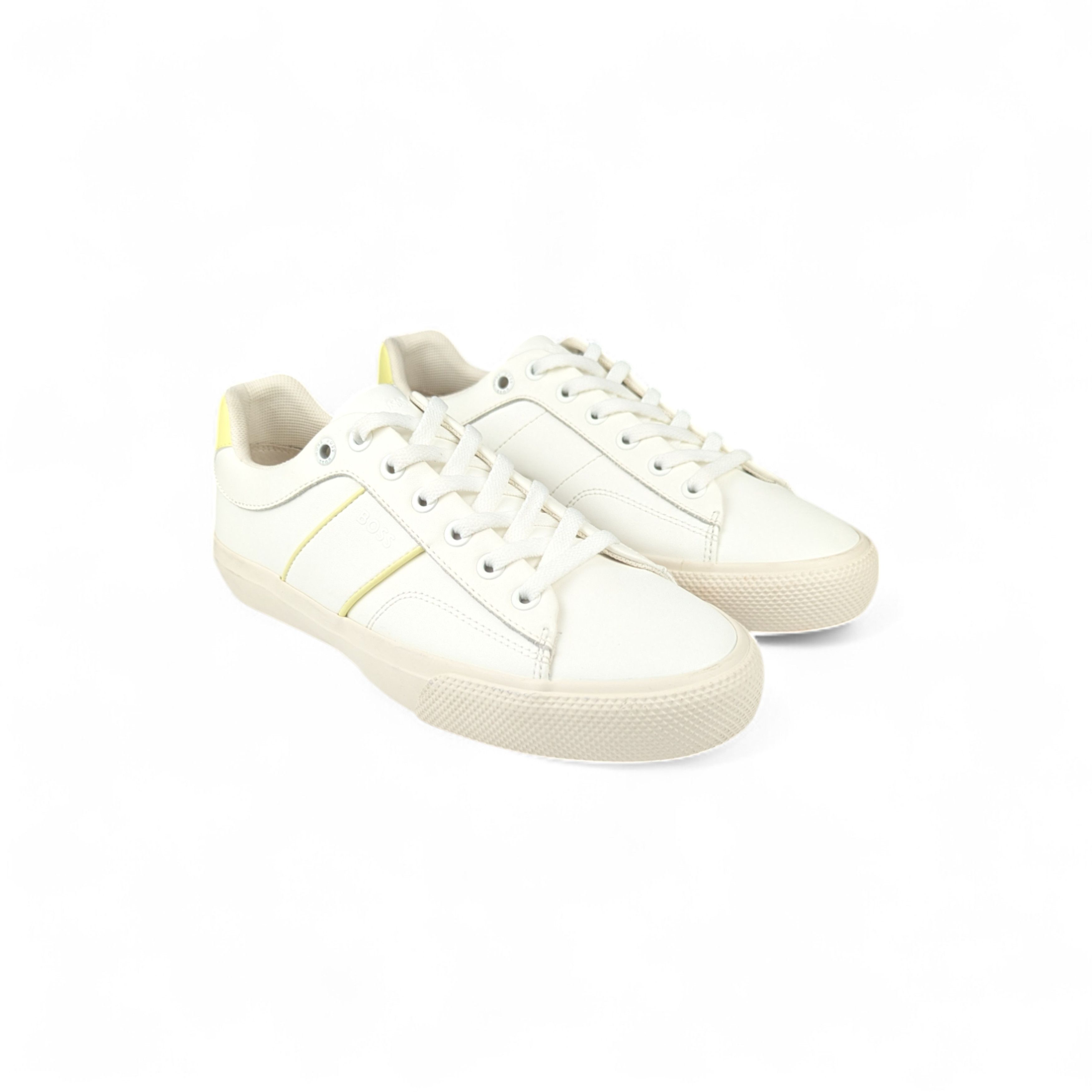 Hugo Boss HUGO BOSS White Sneakers Size US 7 / IT 37 - 3 Thumbnail