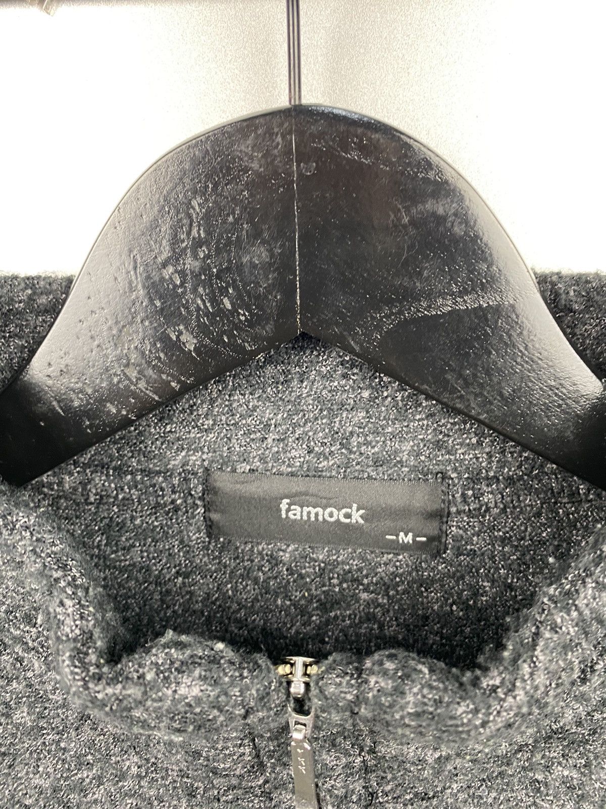 Japanese Brand Famock Quarter Zip Sweater Size M / US 6-8 / IT 42-44 - 3 Thumbnail