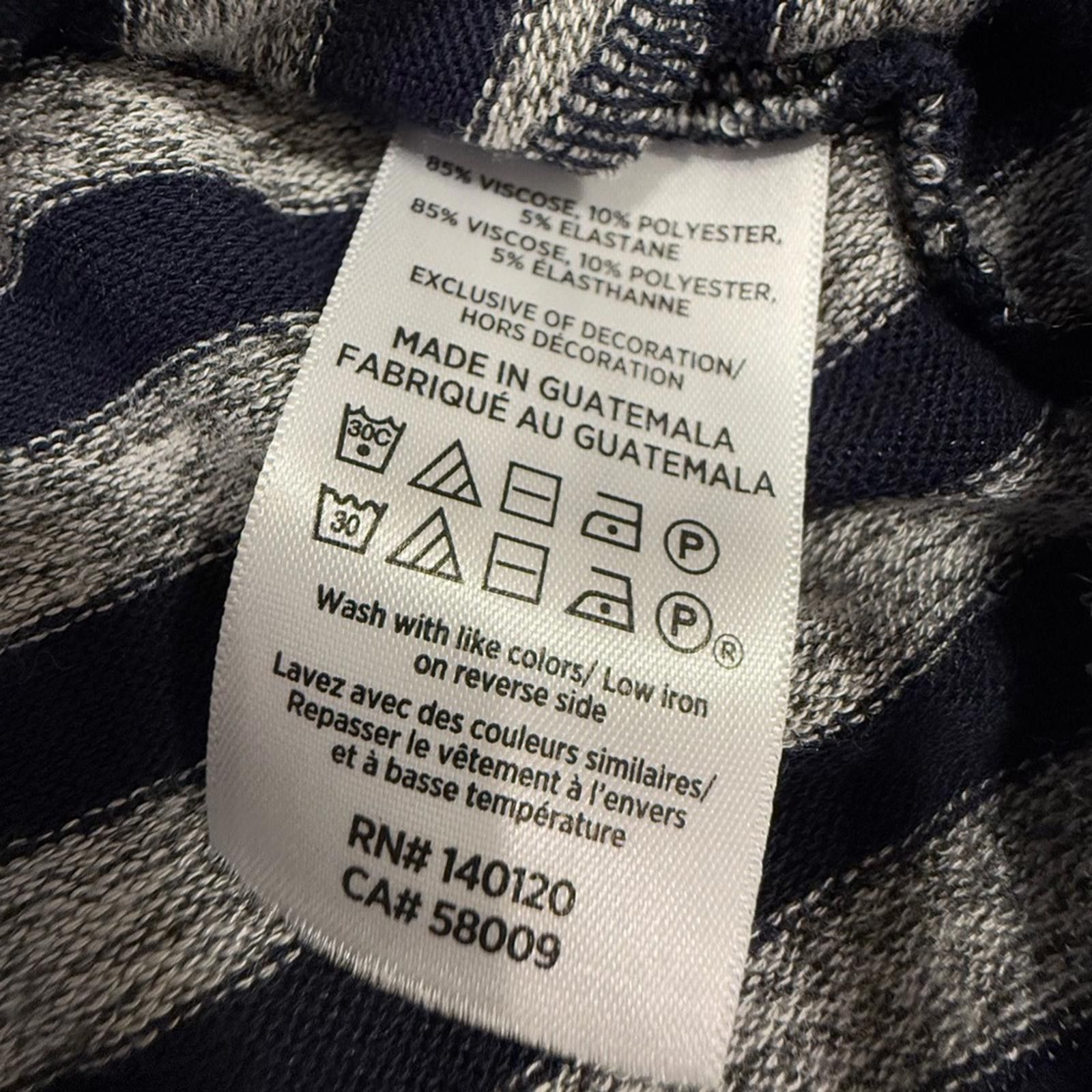 Other Stella & Dot navy blue & gray long line cardigan SZ XS Size XS / US 0-2 / IT 36-38 - 6 Thumbnail