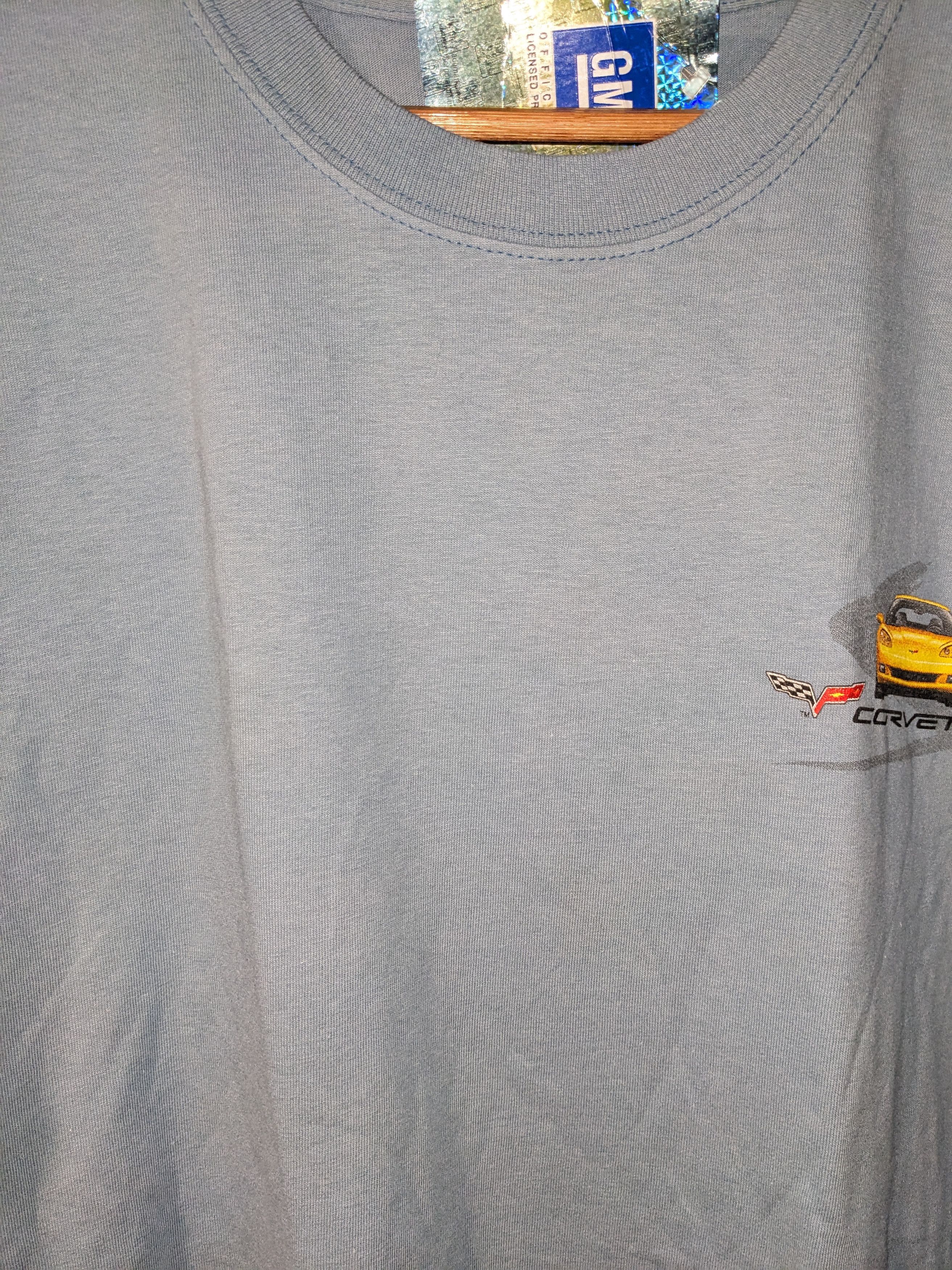 Chevrolet × Vintage Vintage Corvette Z6 Car Show Blue Large T-Shirt Size US L / EU 52-54 / 3 - 9 Thumbnail