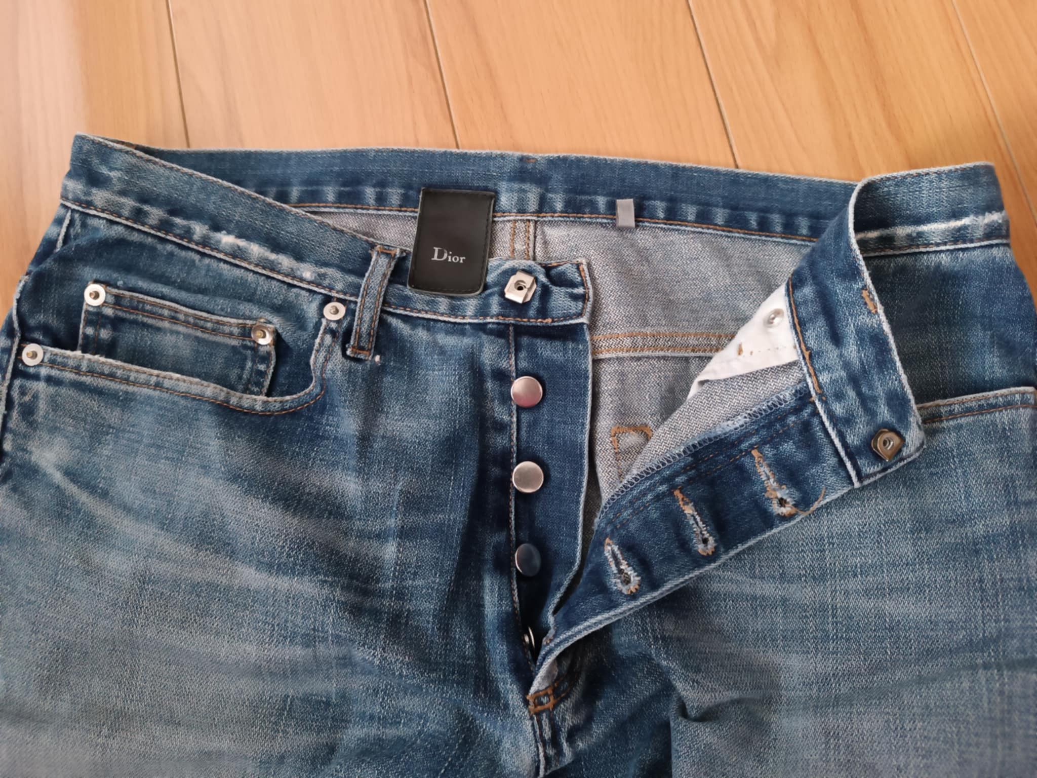 Dior Dior Homme SS2005 'BECK' Rust Washed Jeans Size US 30 / EU 46 - 3 Thumbnail