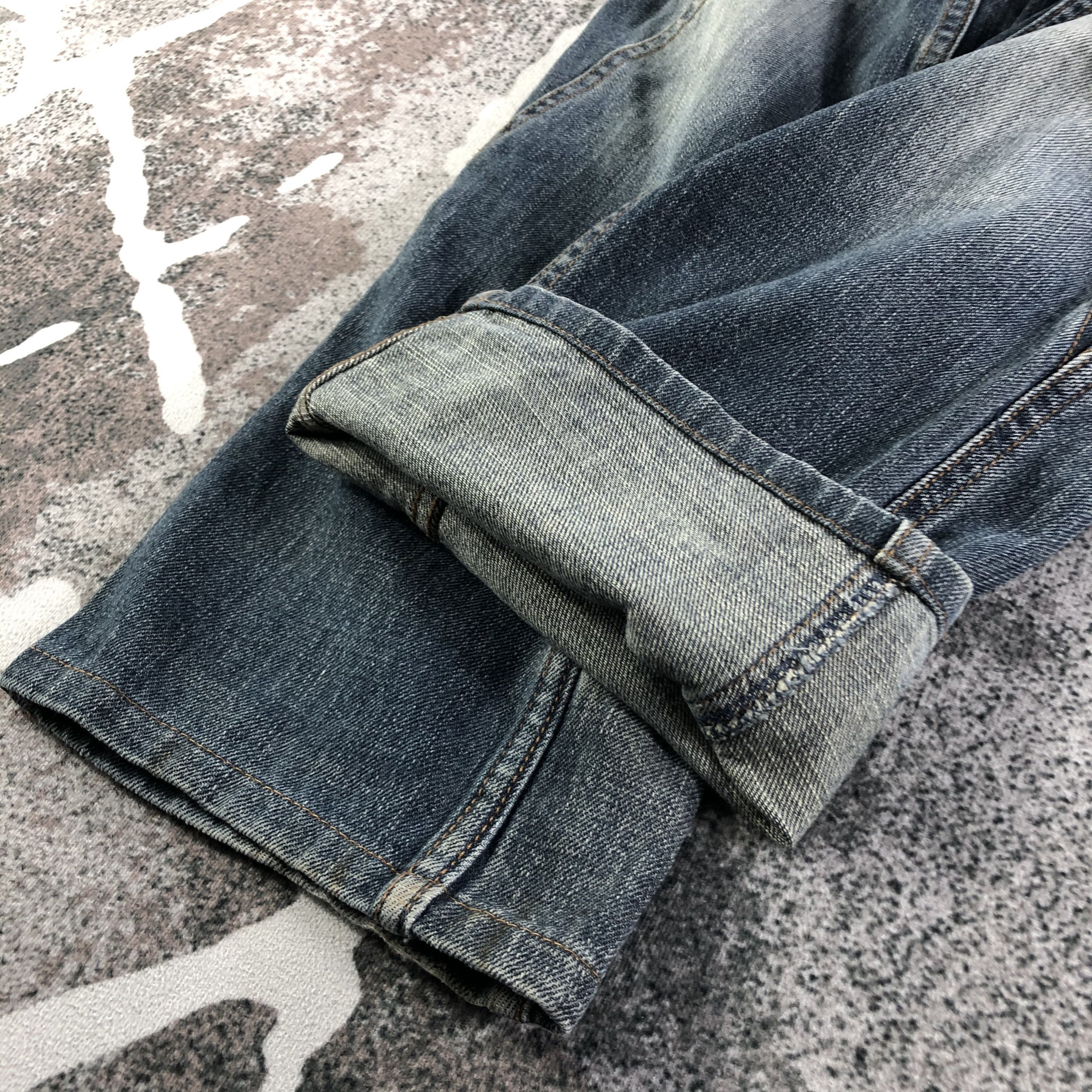 Japanese Brand Made In Heaven Zipper Jeans KJ2416 Size US 34 / EU 50 - 5 Thumbnail