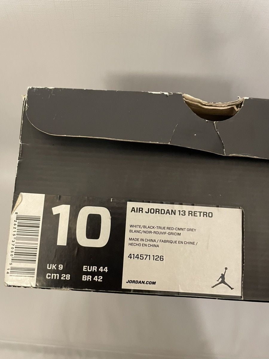 Nike Jordan 13 Size 10 Grey Toe Size US 10 / EU 43 - 8 Thumbnail
