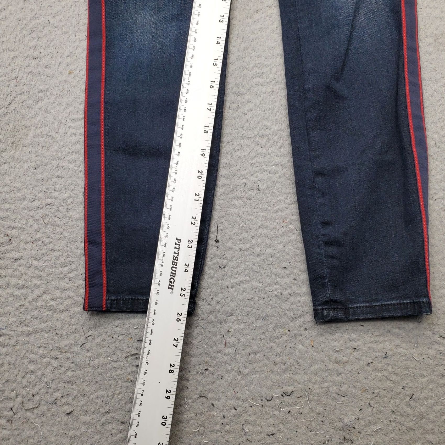 Mavi Mavi Women Denim Skinny Jeans 28 High-Rise Stretch Comfortable Blue 5-Pocket Womens Jeans Regular Fit Size 28" / US 6 / IT 42 - 4 Thumbnail