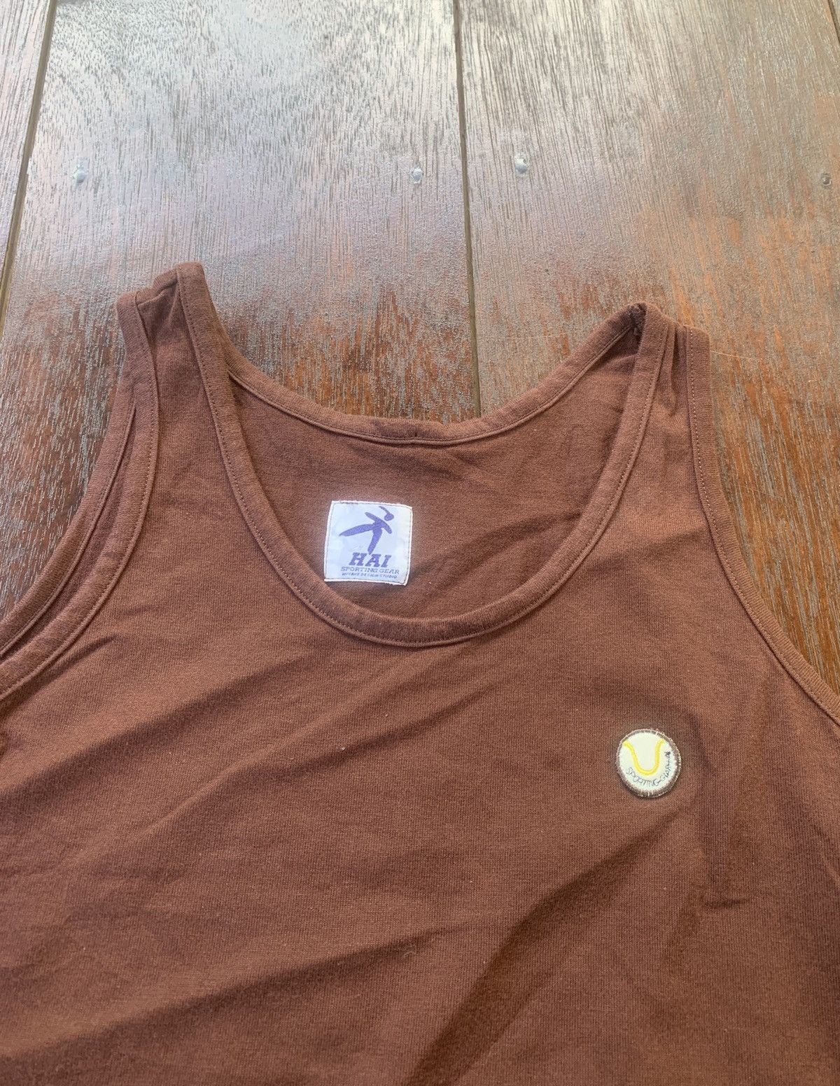 Hai Sporting Gear × Issey Miyake Vintage Hai Sporting Gear Issey Miyake studio tank top Size M / US 6-8 / IT 42-44 - 2 Thumbnail