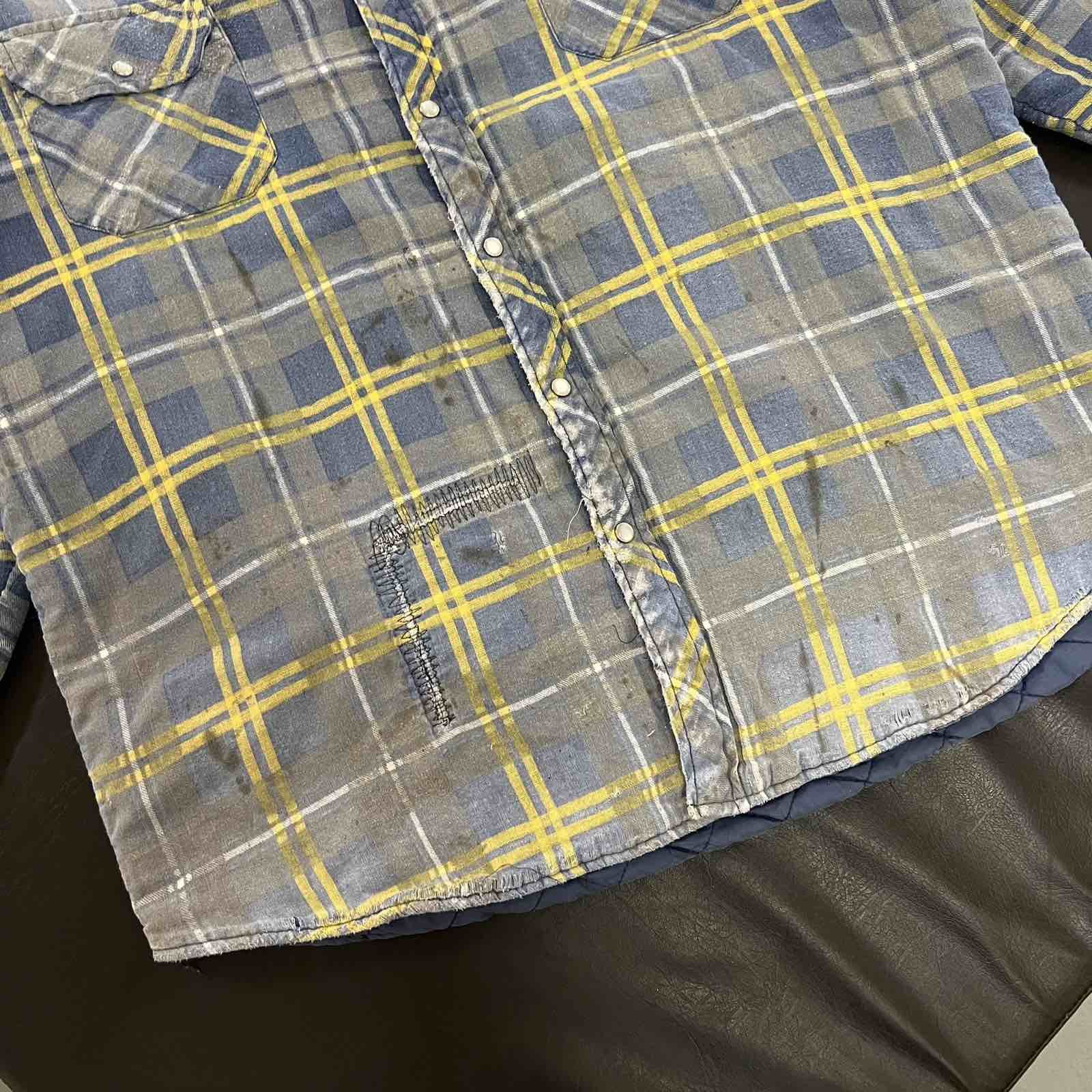 Dickies Vintage Dickies Flannel Shirt Workwear Button Up Sz L Size US L / EU 52-54 / 3 - 6 Thumbnail