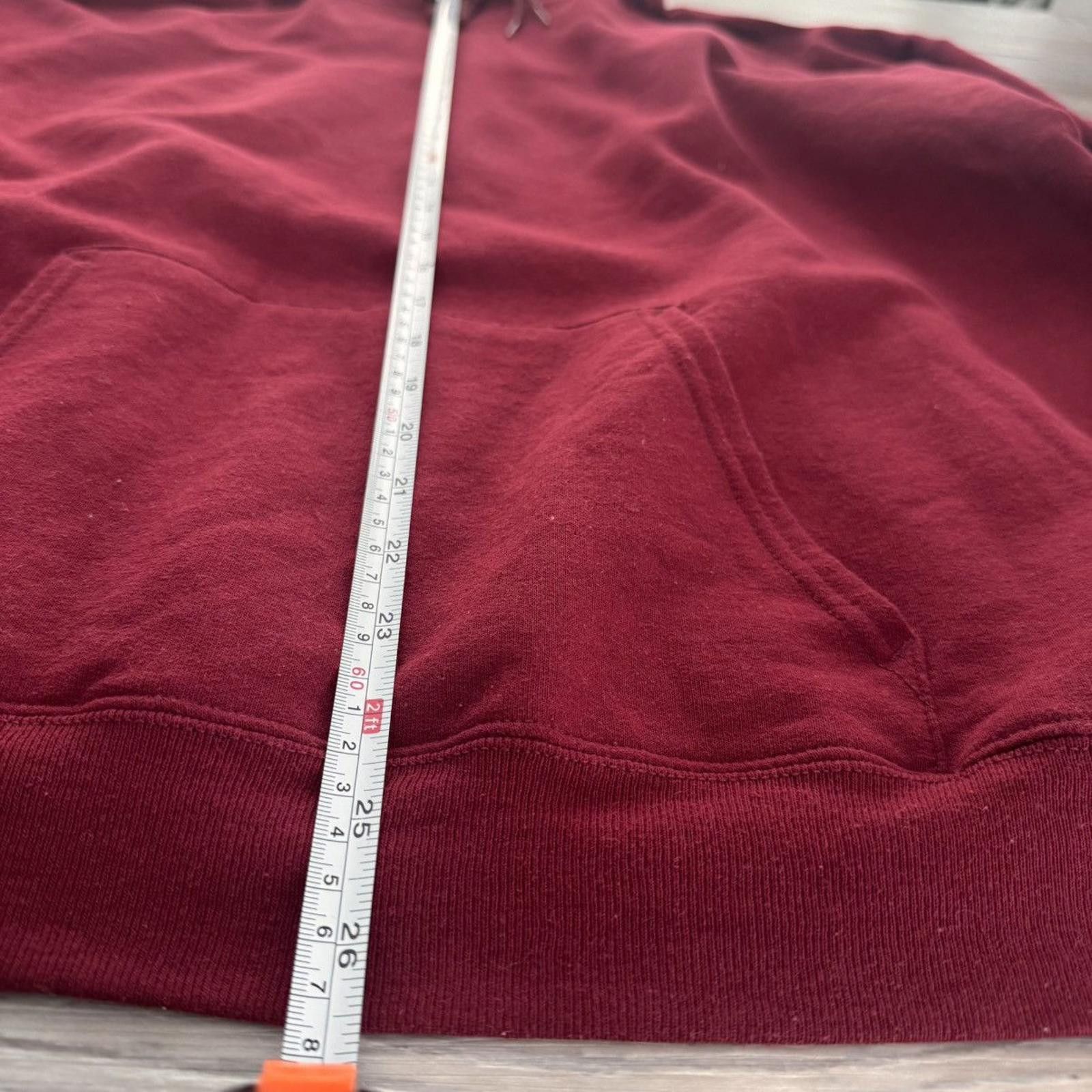 Hanes HANES • VINTAGE Hoodie "Red" (XL) Size US XL / EU 56 / 4 - 5 Thumbnail