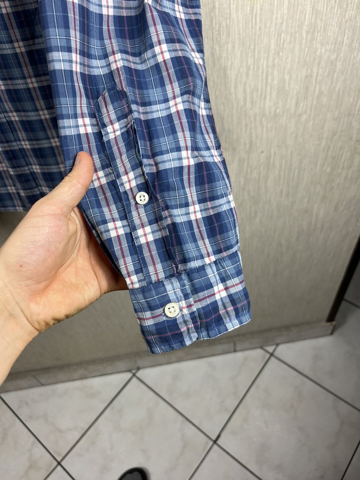Polo Ralph Lauren × Ralph Lauren × Vintage Vintage 90s Polo Ralph Lauren checked plaid shirt small logo Size US XXL / EU 58 / 5 - 12 Thumbnail
