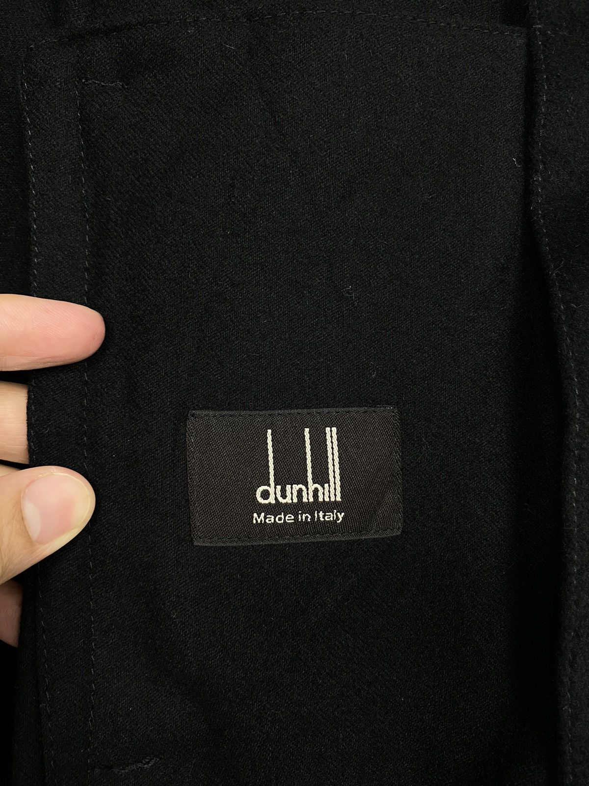 Alfred Dunhill Rare‼️ Alfred Dunhill Wool Zipper Jacket Made Italy Riri Zip Size US S / EU 44-46 / 1 - 12 Thumbnail