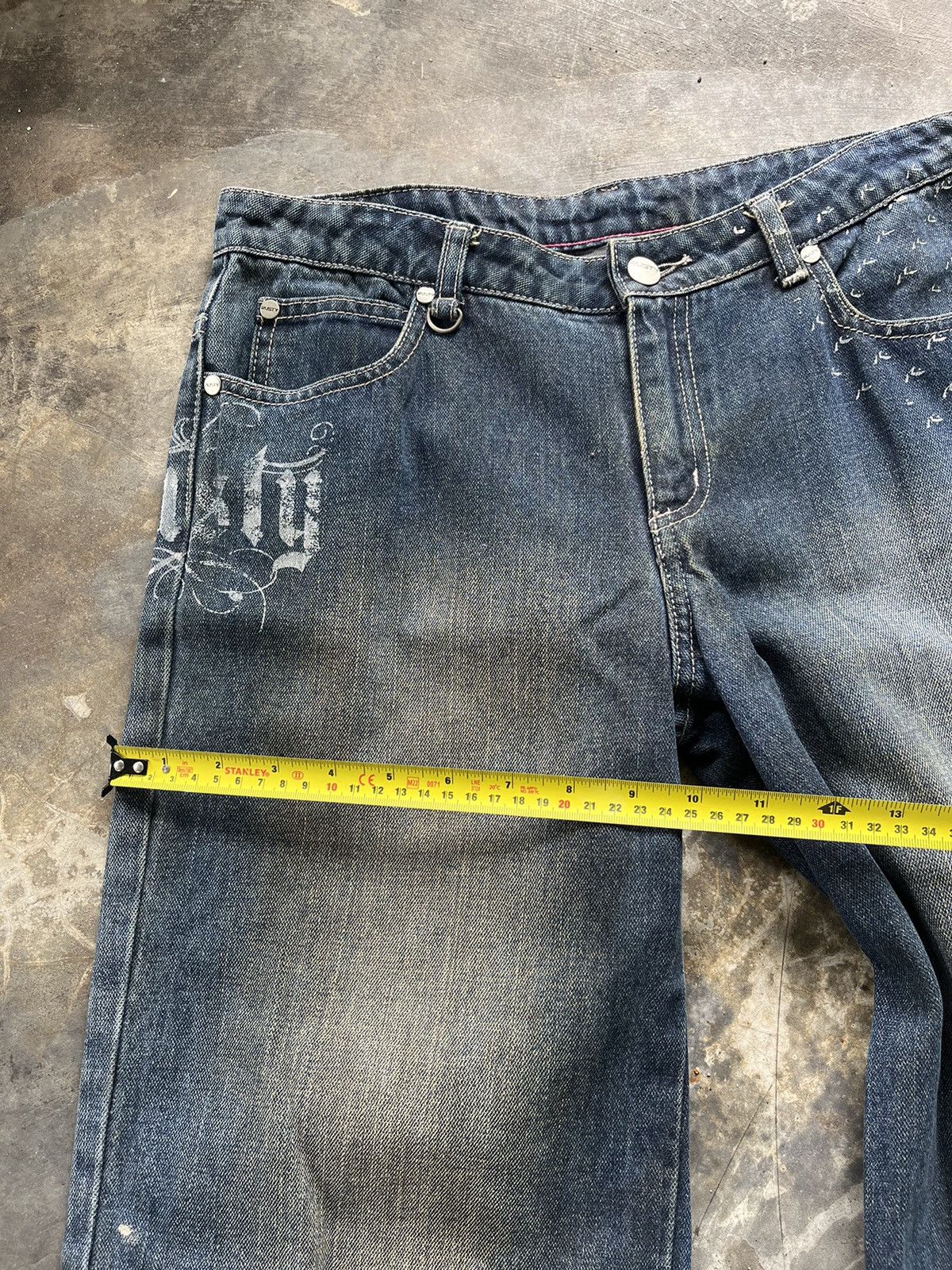 Rusty Baggy Rusty Denim Size US 31 - 12 Thumbnail