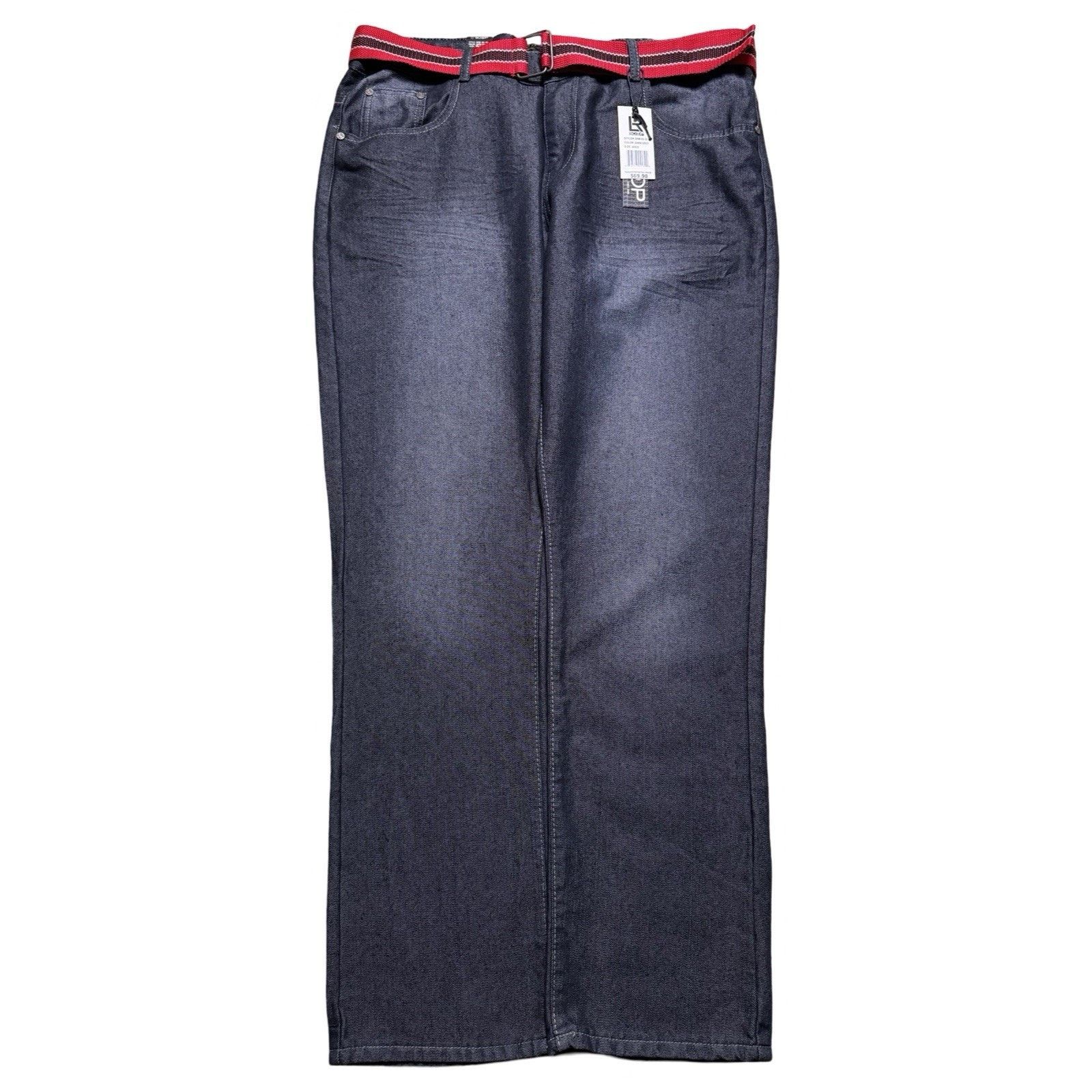 Other Vintage Y2K LR Scoop Dark Wash Baggy Loose Fit Jeans 40 X 32 Size US 40 / EU 56 - 1 Thumbnail