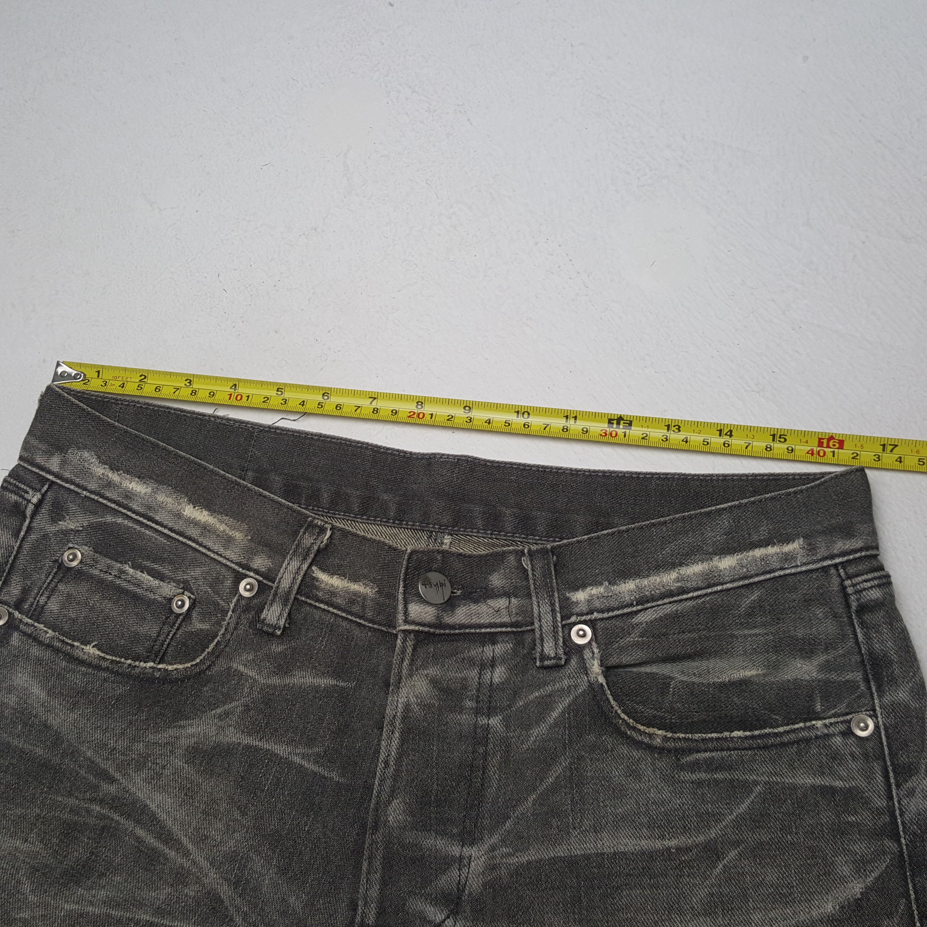 Ksubi Vintage Ksubi Fashion Designer Style Distressed Jeans RR12 Size US 33 - 7 Thumbnail