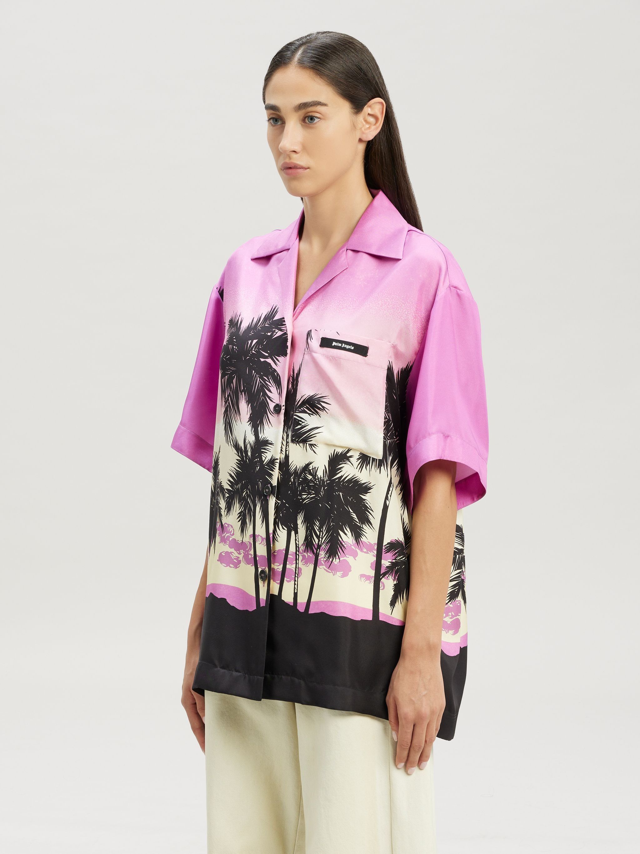 Palm Angels o1y1125 Floral Shirt in Multicolor Size XS / US 0-2 / IT 36-38 - 3 Thumbnail