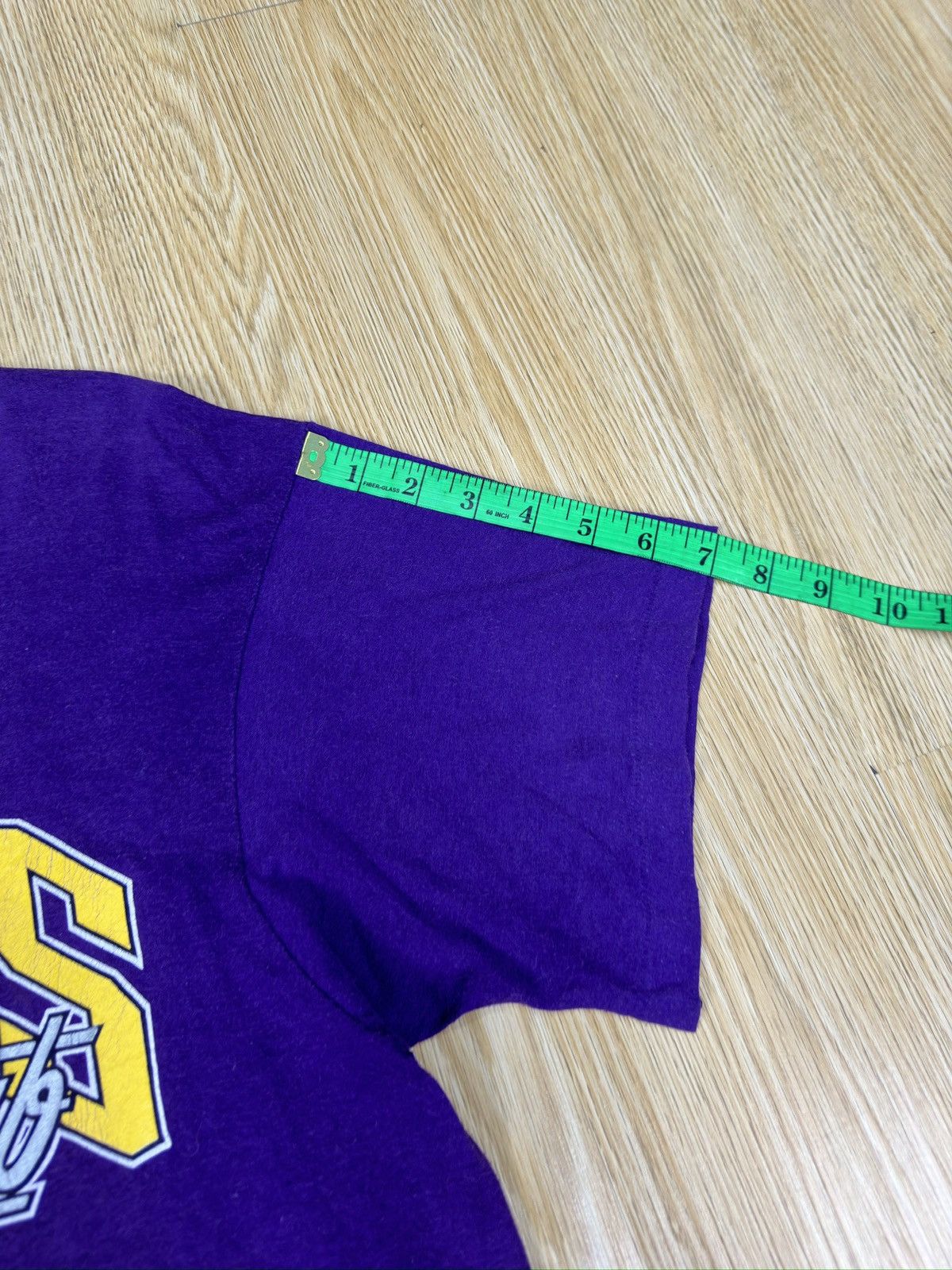 Vintage Vintage 80s NBA LA Lakers Screen Stars TShirt A894 Size US XL / EU 56 / 4 - 8 Thumbnail