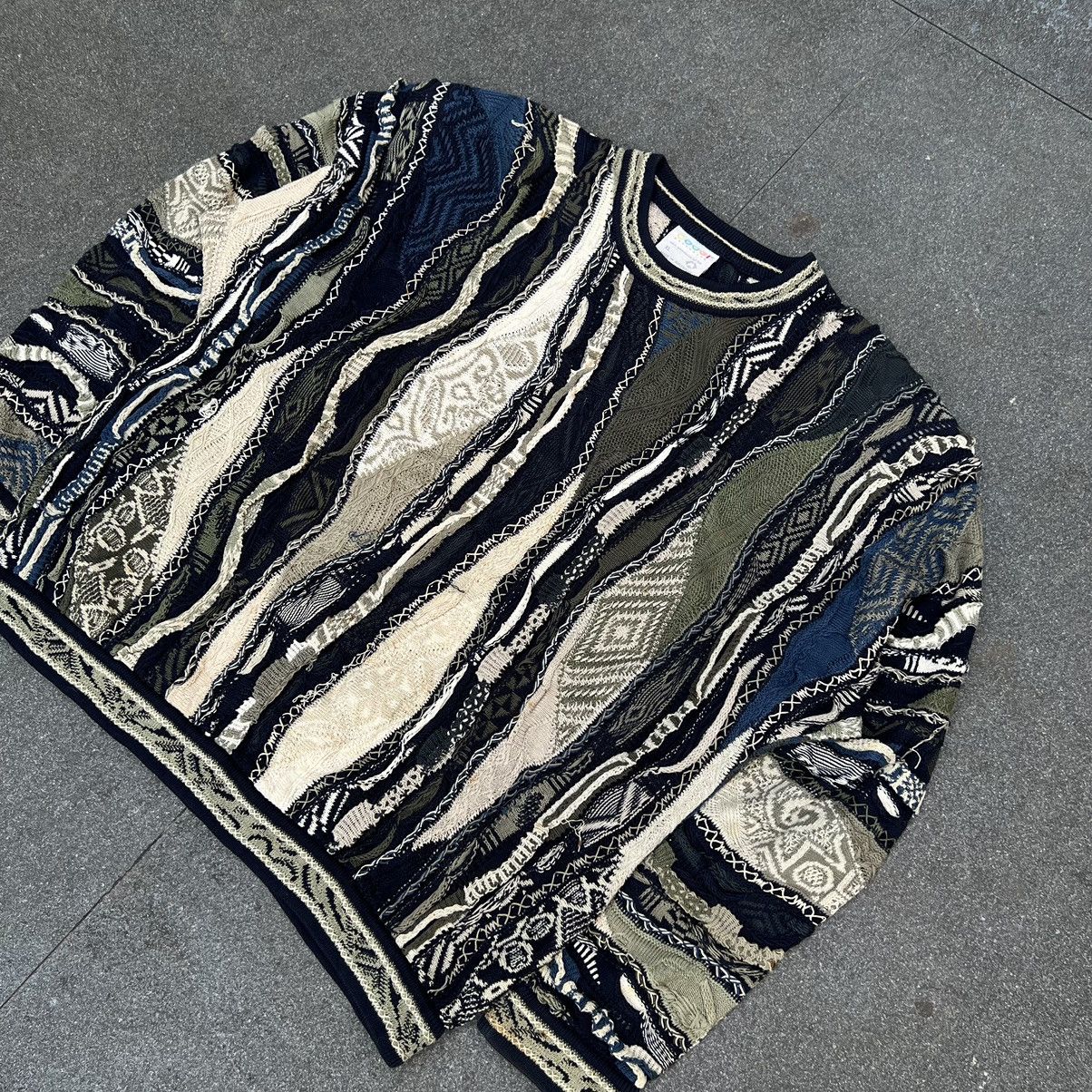 Coogi × Vintage Crazy Vintage Coogi 3D Cable Knitwear Size US L / EU 52-54 / 3 - 2 Thumbnail