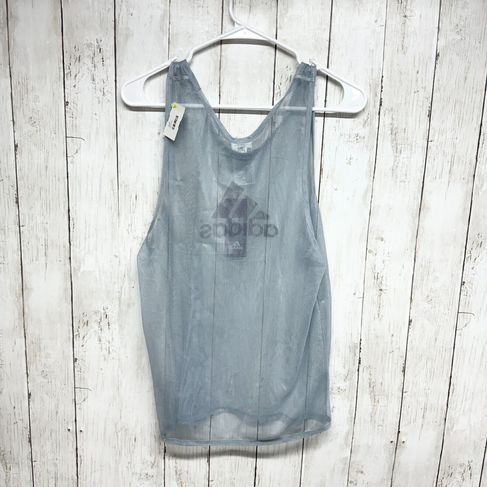 Adidas Adidas Bib Small NWT Grey Football Soccer Jersey Tank Top Size S / US 4 / IT 40 - 5 Thumbnail