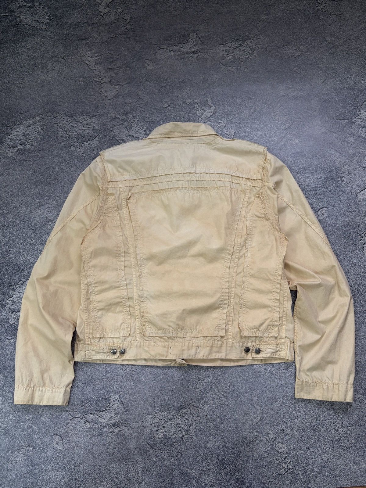 Just Cavalli Just Cavalli Vintage Patchwork Distressed Jacket Y2K XL Size US XL / EU 56 / 4 - 4 Thumbnail