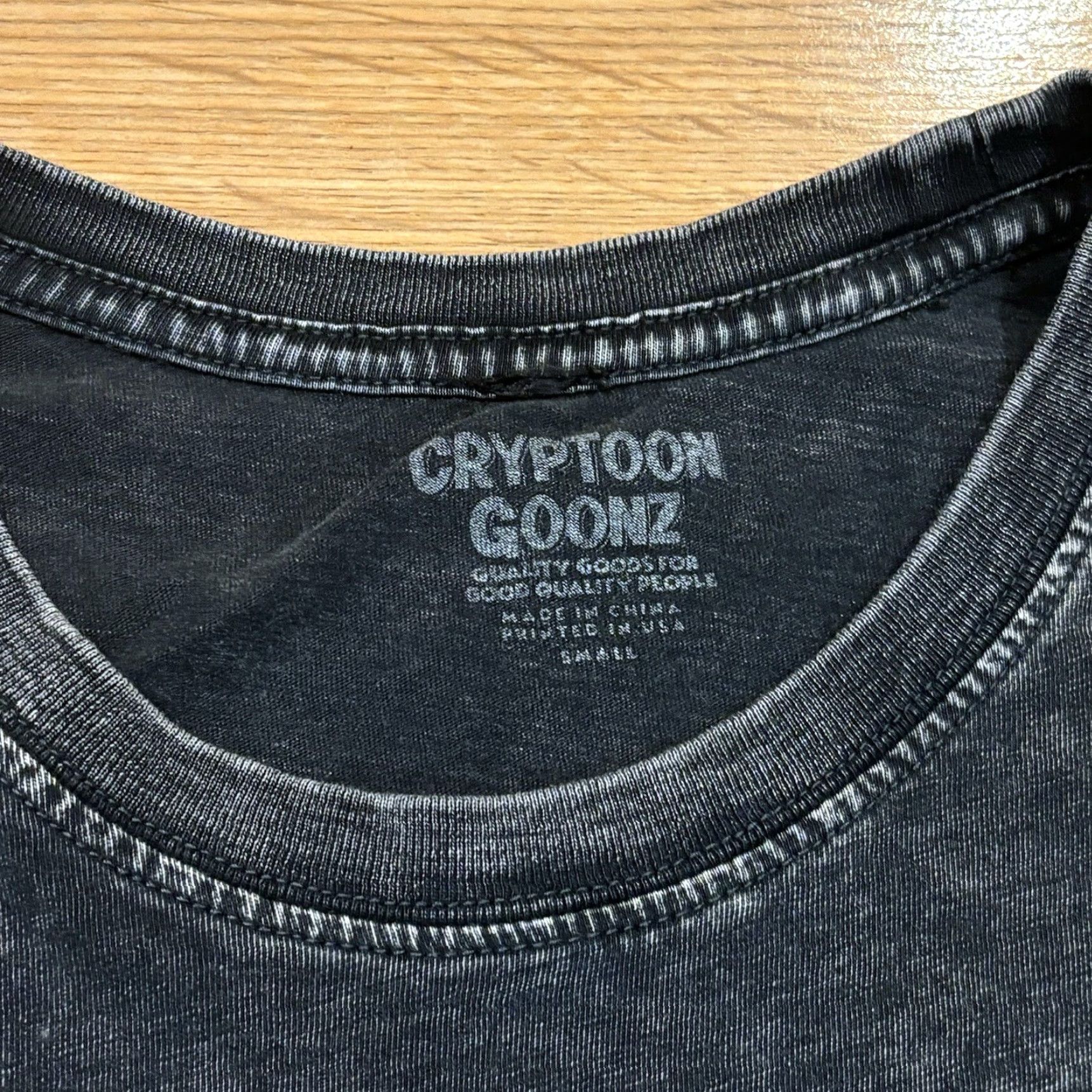 Urban Outfitters Cryptoon Goonz T-Shirt Skater Graphic Print Crew Neck Short Sleeve Gray White Size S Men Urban Outfitters Cartoon Size US S / EU 44-46 / 1 - 7 Thumbnail