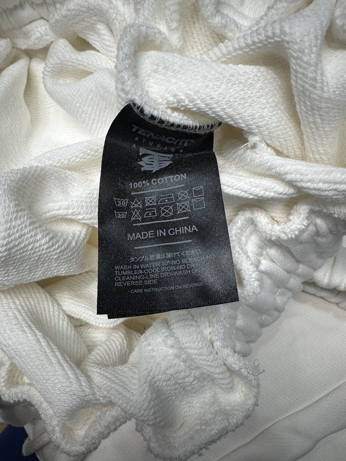 Other TENACITY White Graphic Sweatpants 2XLLeather Embroidery Rare Size US 38 / EU 54 - 10 Thumbnail