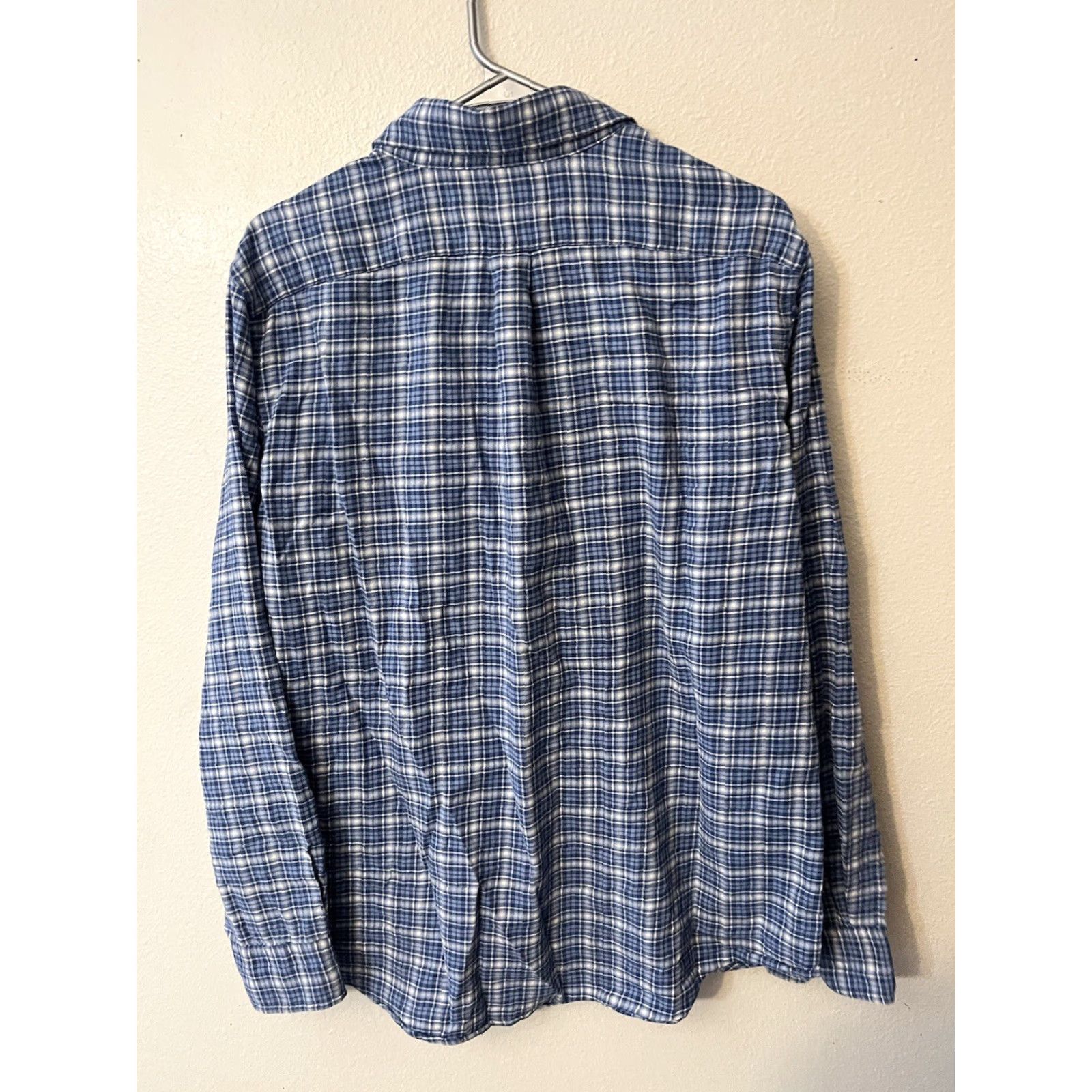 Vineyard Vines Vineyard Vines Tucker Shirt Slim Plaid Blue Long Sleeve Button-Down Collared Mens L Shirt Size US L / EU 52-54 / 3 - 3 Thumbnail