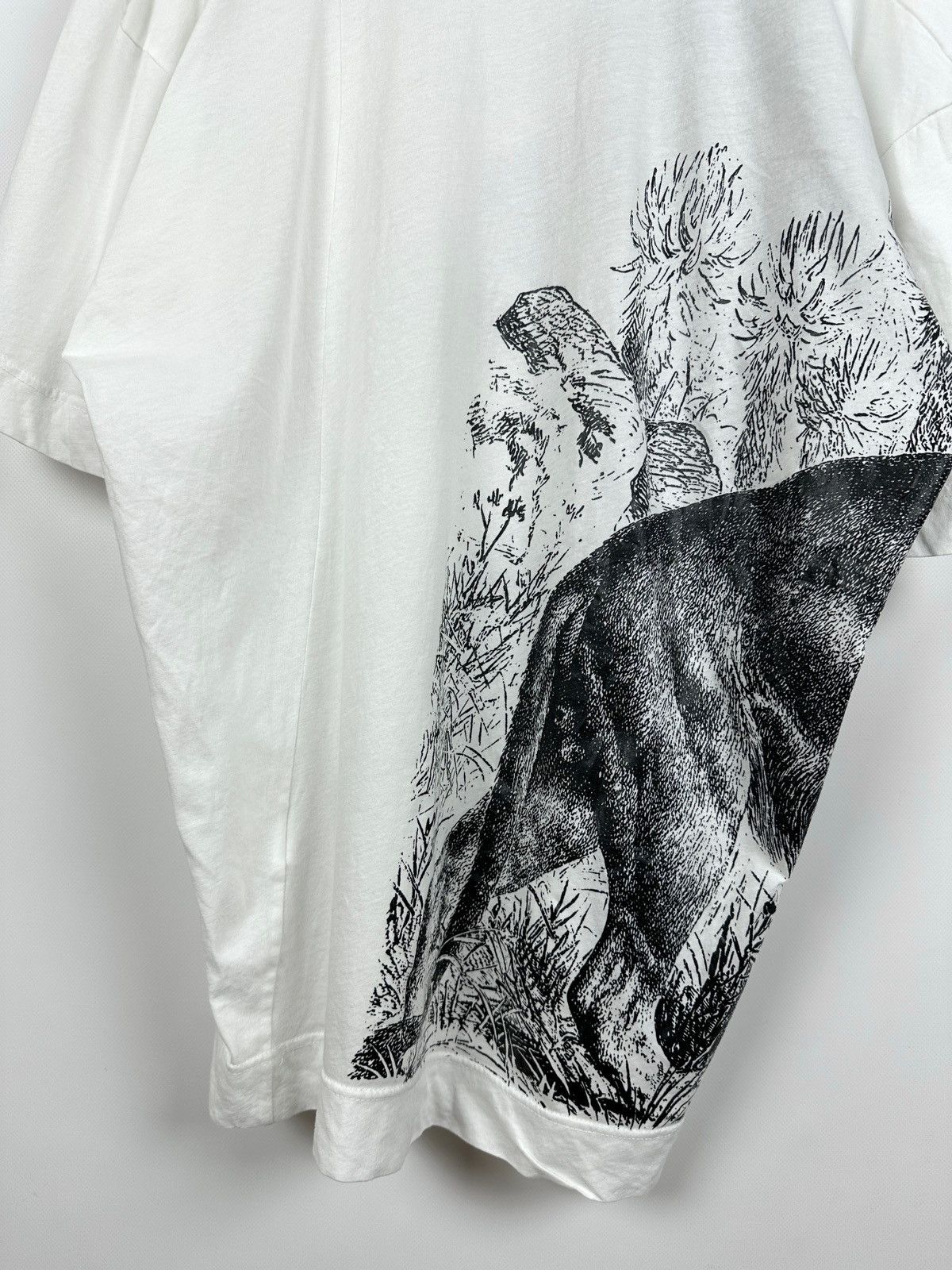 Vivienne Westwood Vivienne Westwood Anglomania Graphic Lion Orb White T-Shirt Size US XL / EU 56 / 4 - 19 Thumbnail