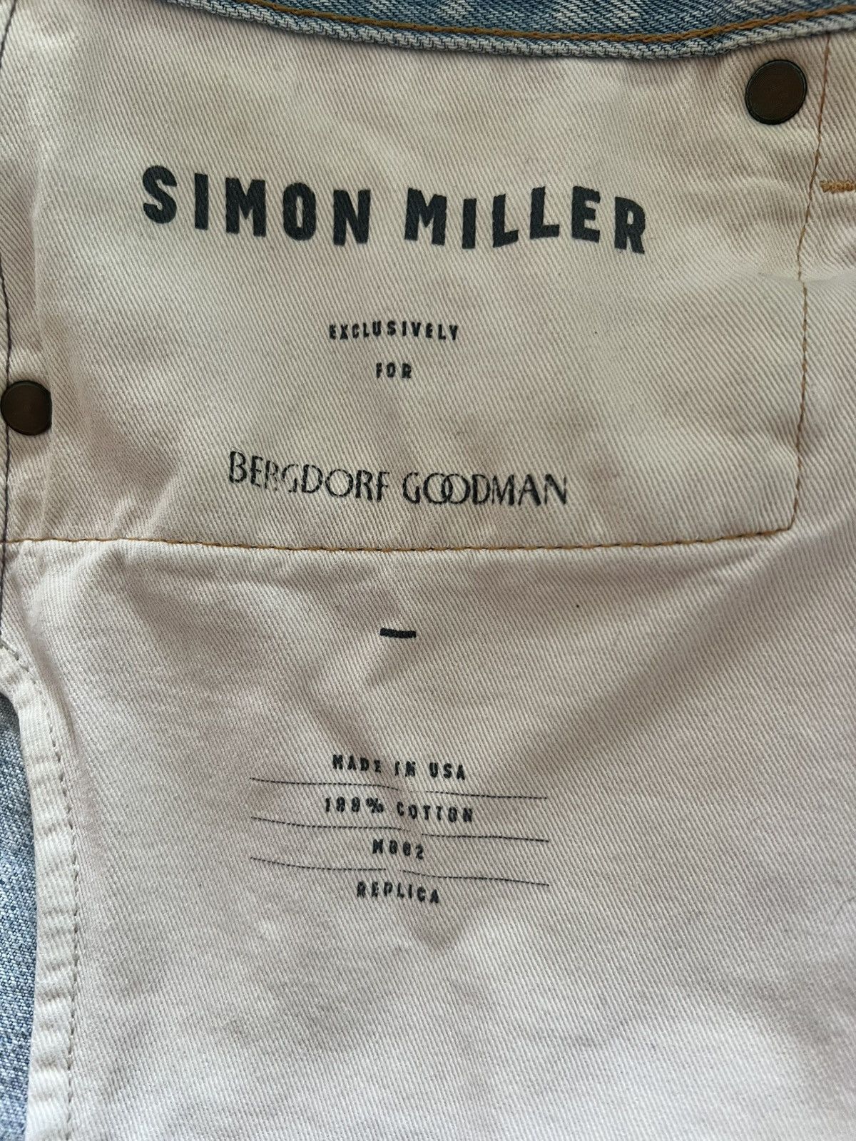 Simon Miller Simon Miller Exclusively For Bergdorf Goodman Size US 31 - 5 Thumbnail