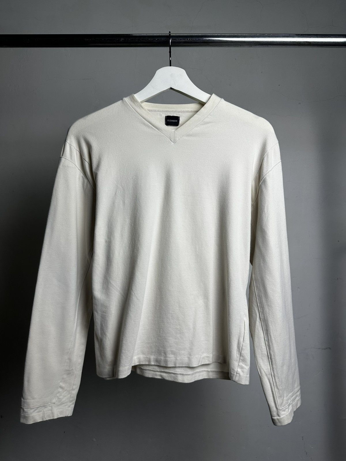 Jil Sander Jil Sander Raf Simons Era Double Layered Sleeve Tshirt Size US S / EU 44-46 / 1 - 1 Thumbnail