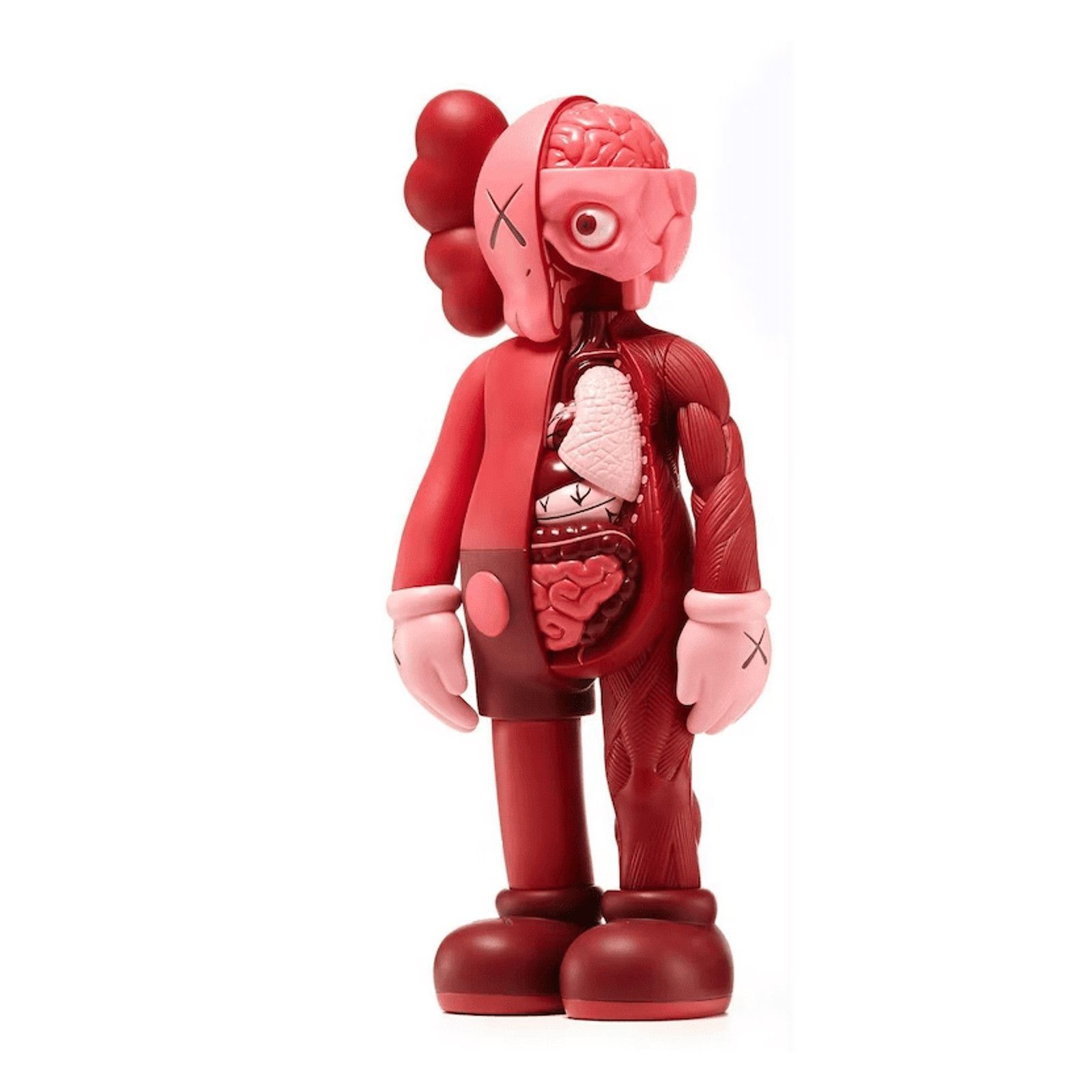 image of Kaws Companion Flayed Open Edition Vinyl Figure Blush, Men's