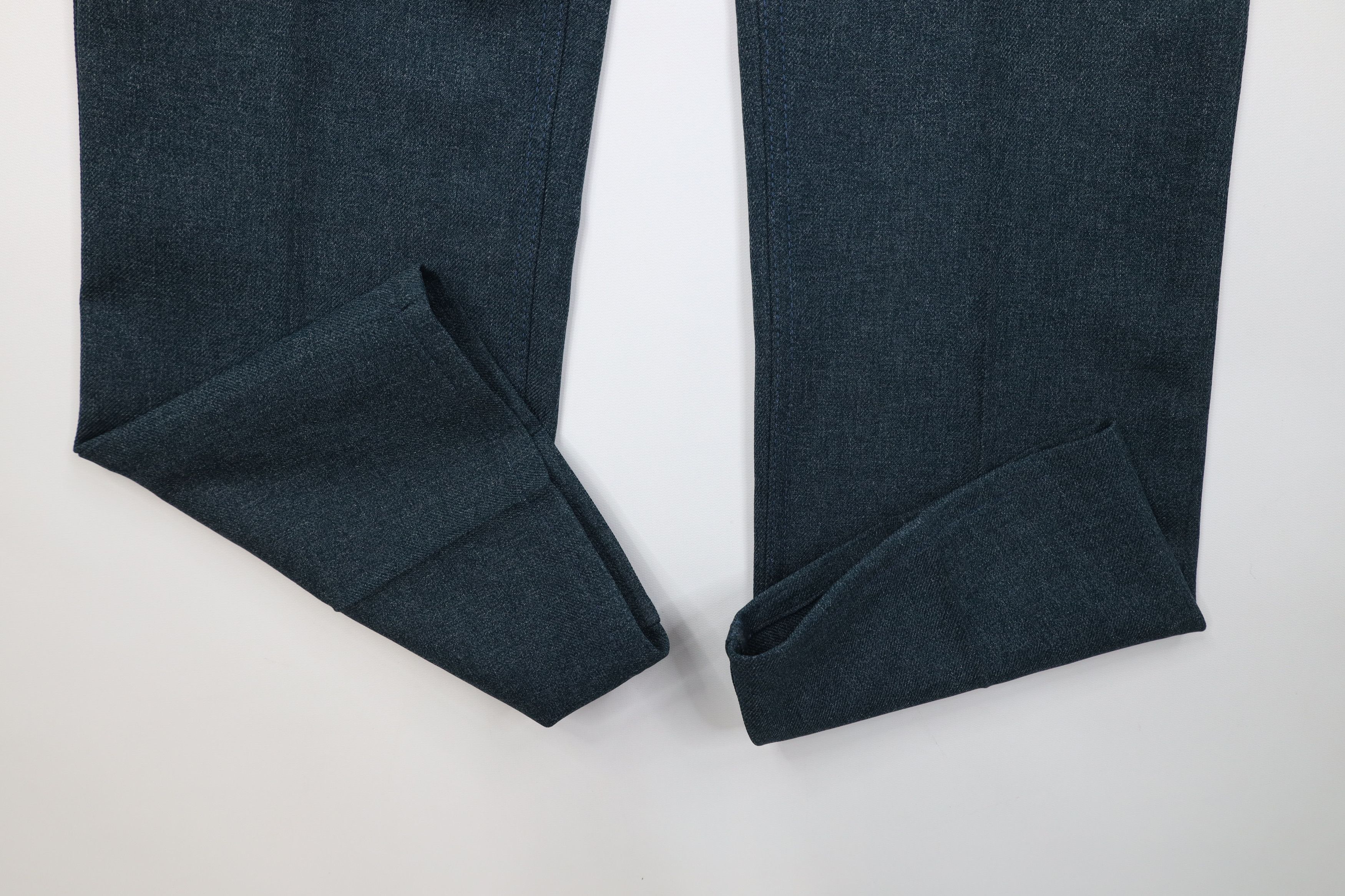 Wrangler Vintage 90s Wrangler Flared Wide Leg Chino Pants Blue USA Size US 36 / EU 52 - 5 Thumbnail